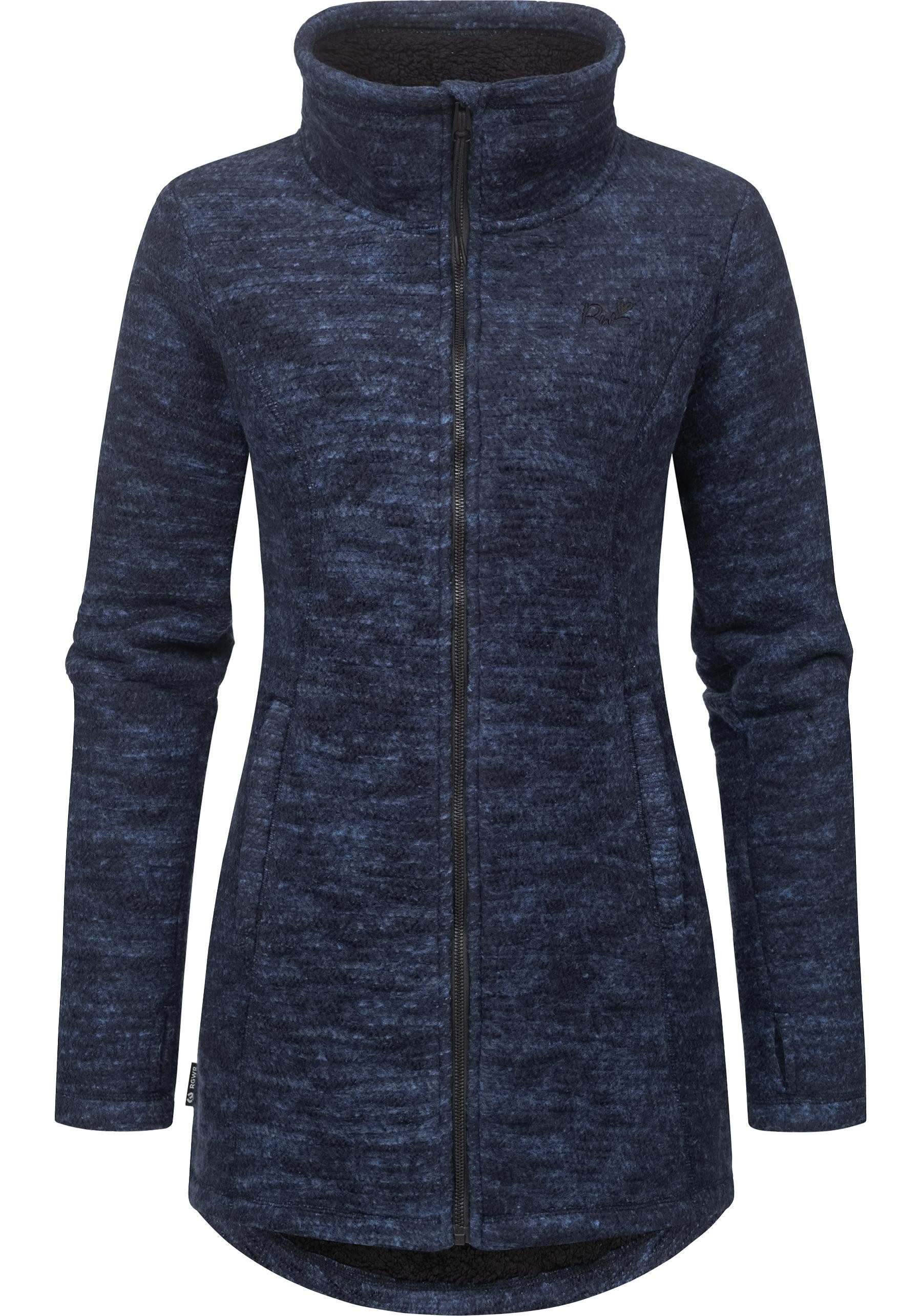 Ragwear Strickjacke Miram Melange Kuschelige Übergangsjacke in Strick-Optik – Bild 4 von 5