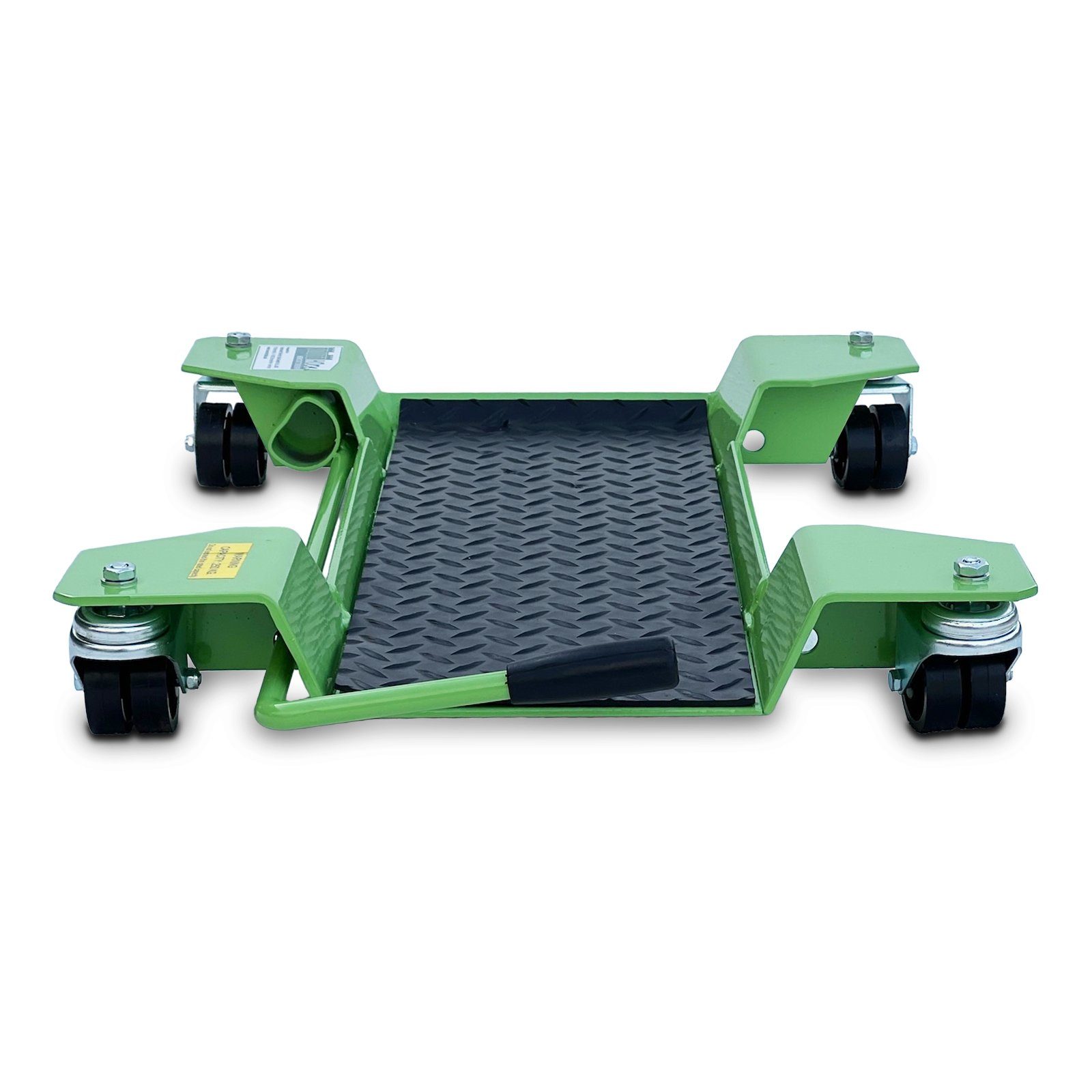 Transportroller Rangierhilfe für Motorrad mit Ständer grün 54x19 cm Last bis 250kg