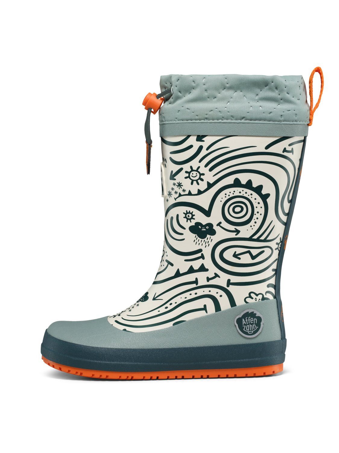 Affenzahn Vegan Puddly Gummistiefel nach Barfußschuhprinzip, wasserdicht – Bild 4 von 5