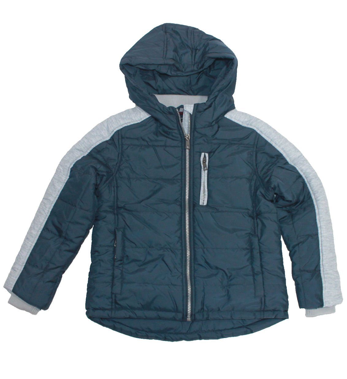 Outburst Winterjacke Outburst Jungen Steppanorak (1-St) marine Winterjacke Jacke hellgrau Anorak