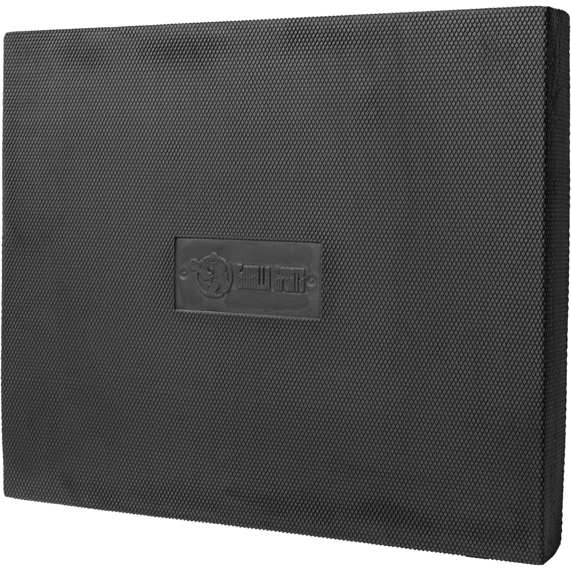 GORILLA SPORTS Balance Pad Balance Pad, 47x40x5,5cm, für Gleichgewicht und Koordination, Farbwahl Schwarz