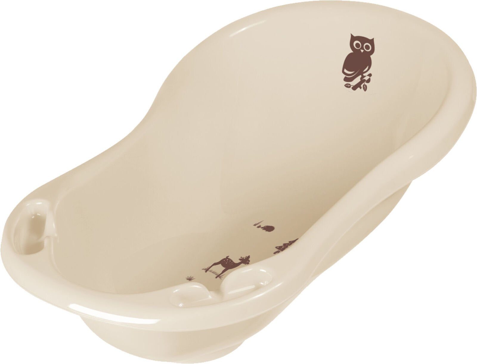 Ablaufstöpsel Babybadewanne mit cm 84 beige keeeper Forest Babybadewanne