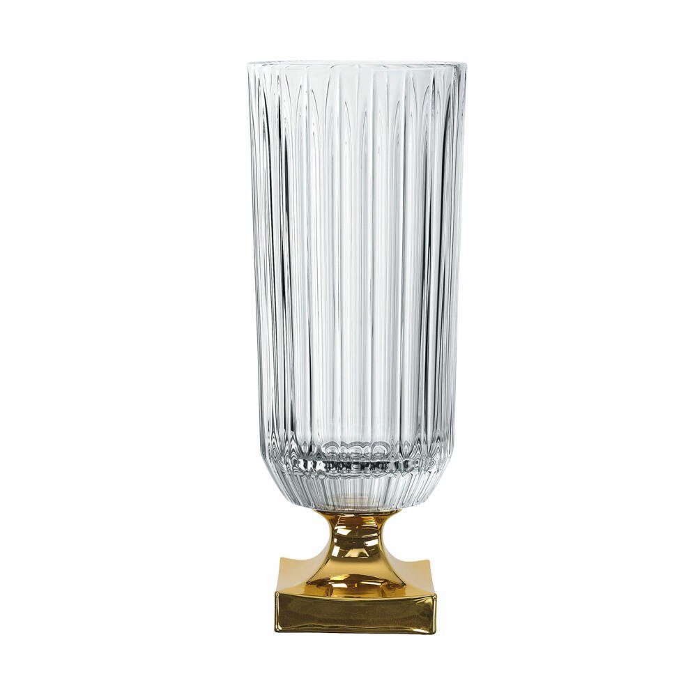 Nachtmann Dekovase Minerva Gold 40 cm günstig online kaufen