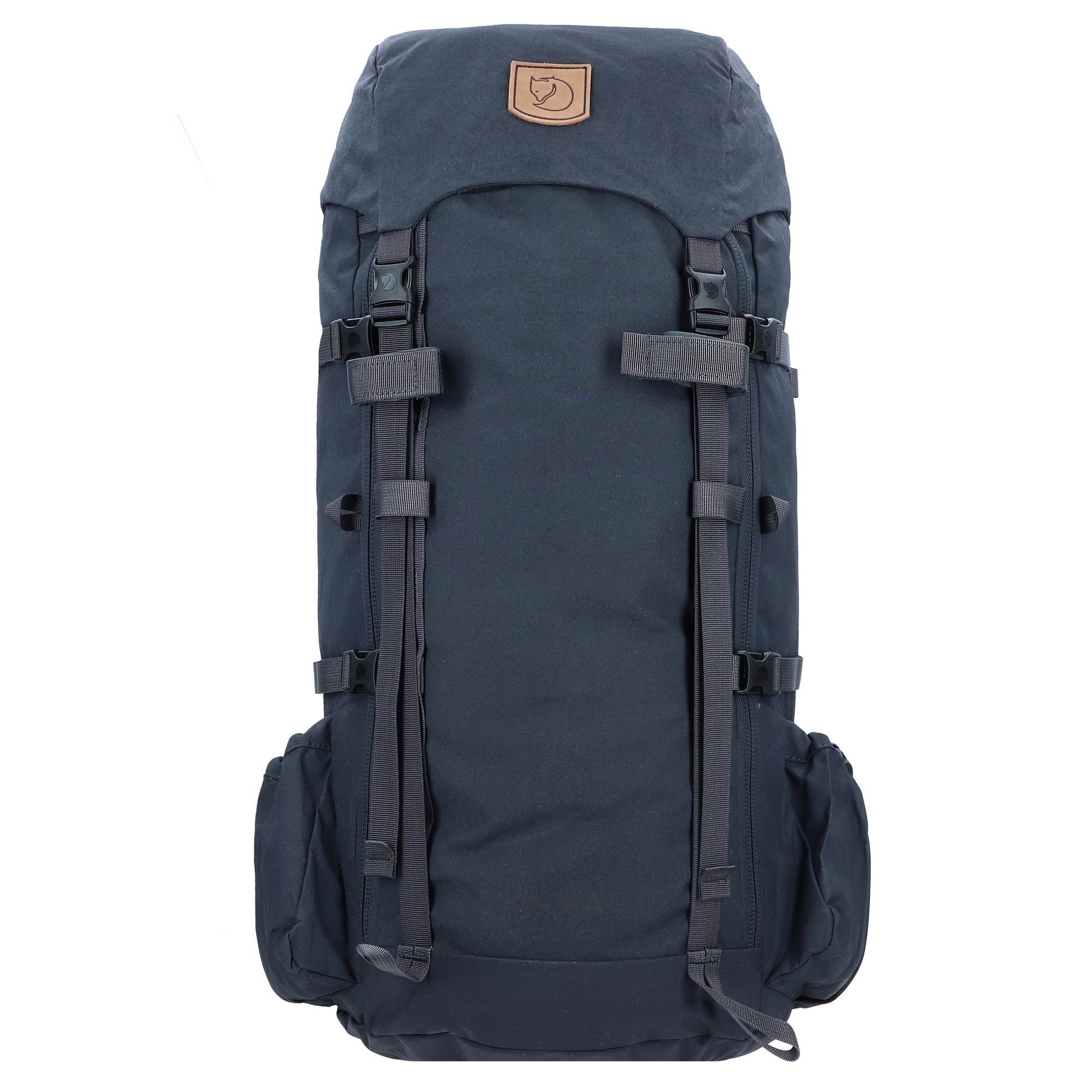 Fjällräven Wanderrucksack Kajka, Nylon coal black