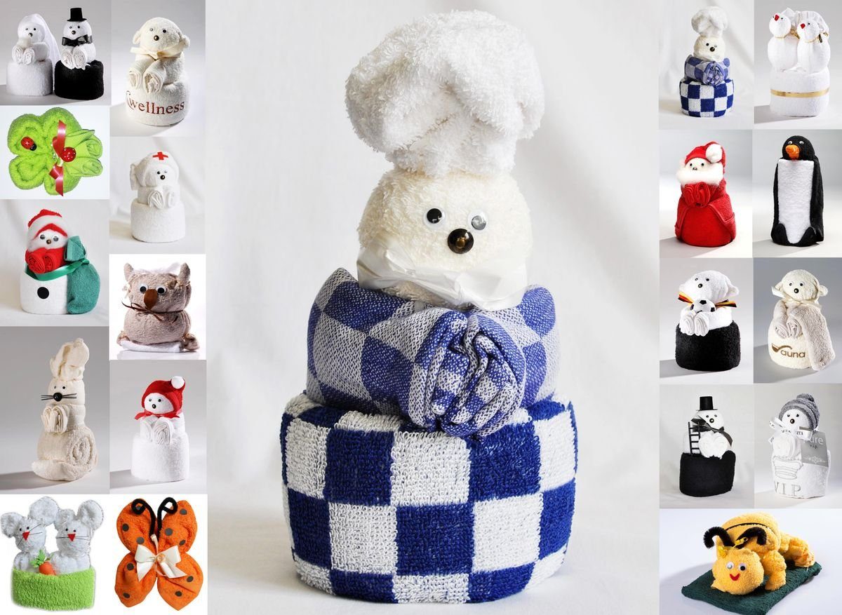 JACK Handtuch Set Frottier Geschenk Set viele Modelle Handarbeit Origami Gä günstig online kaufen