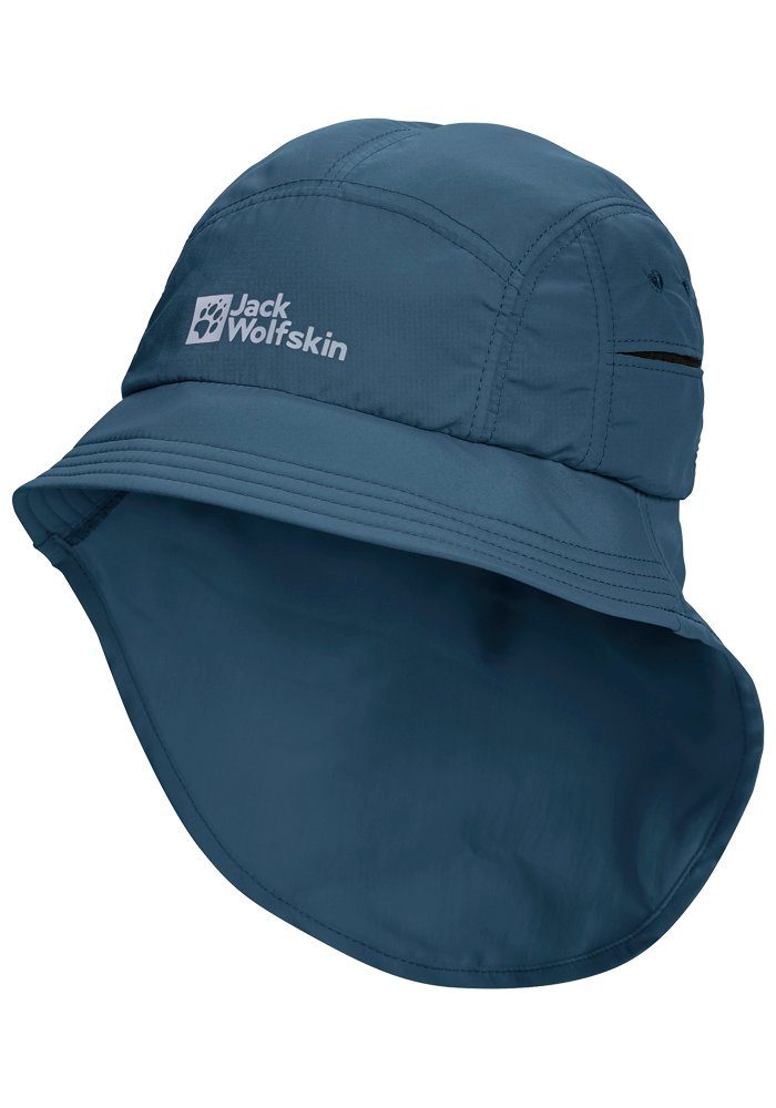 Jack Wolfskin Outdoorhut LONG dark-sea VILLI K HAT VENT