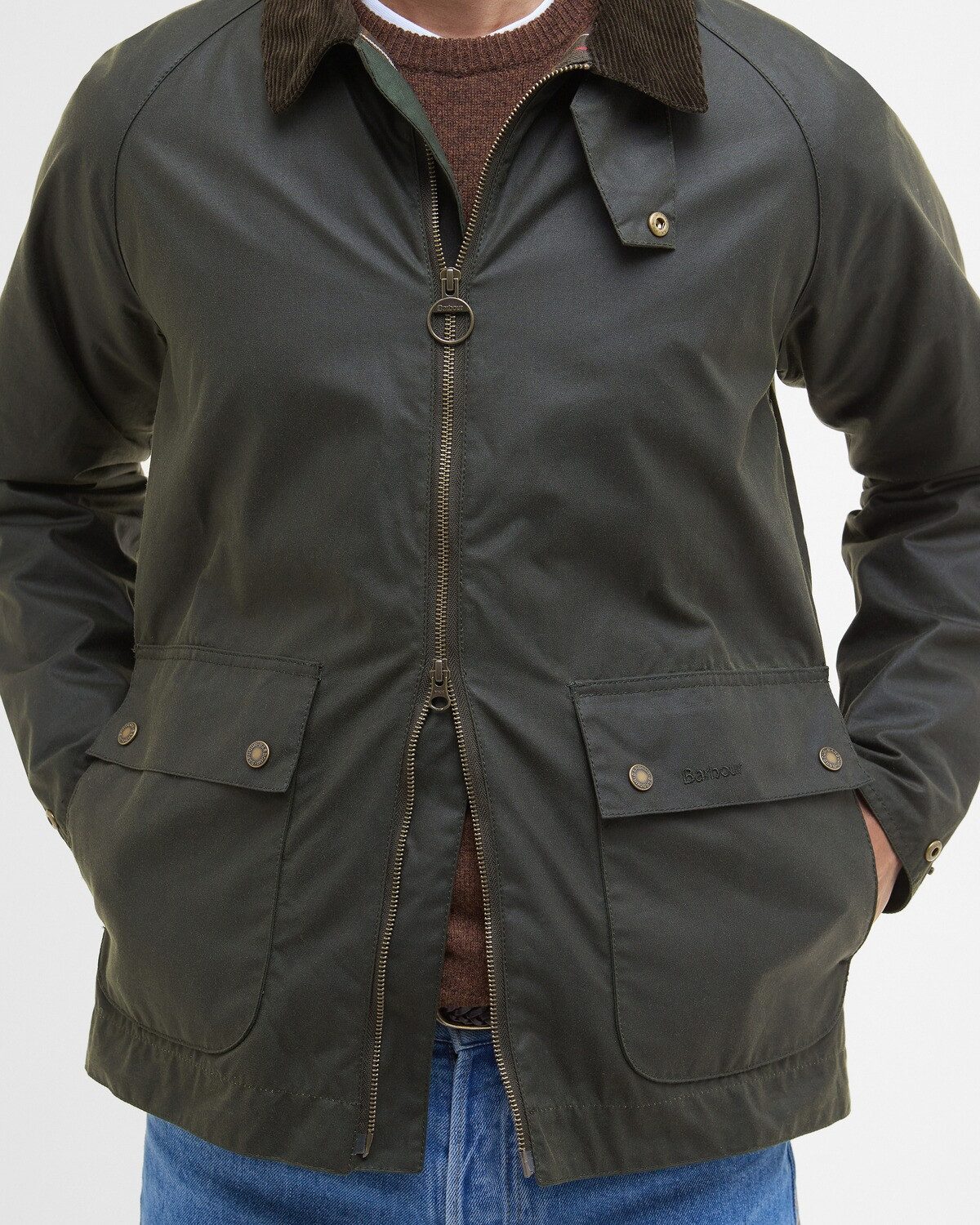 Barbour Allwetterjacke Wachsjacke Short Bedale günstig online kaufen