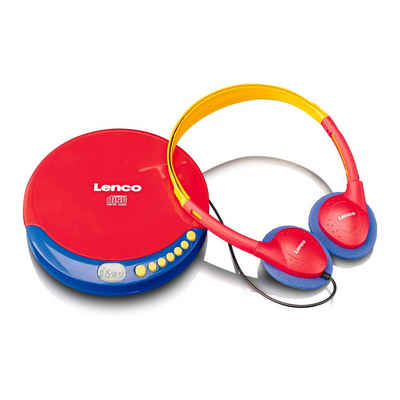 Lenco CD-021KIDS Portabler Kids CD-Player Ladefunktion Akku CD-Player