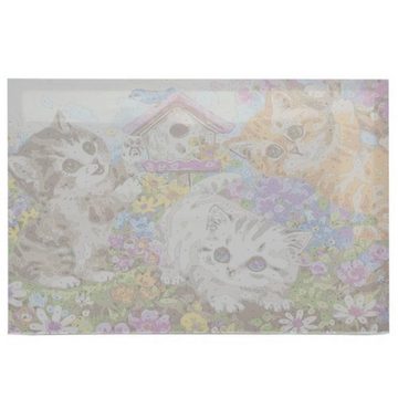 MAALEO Malen nach Zahlen Süße Kätzchen Katzen - Malen nach Zahlen auf Leinwand- 40x50cm (Malen-nach-Zahlen-Set, Malen-nach-Zahlen-Set mit Leinwand, Farben, Pinseln), Malen-nach-Zahlen-Set für einfaches und beeindruckendes Malerlebnis.