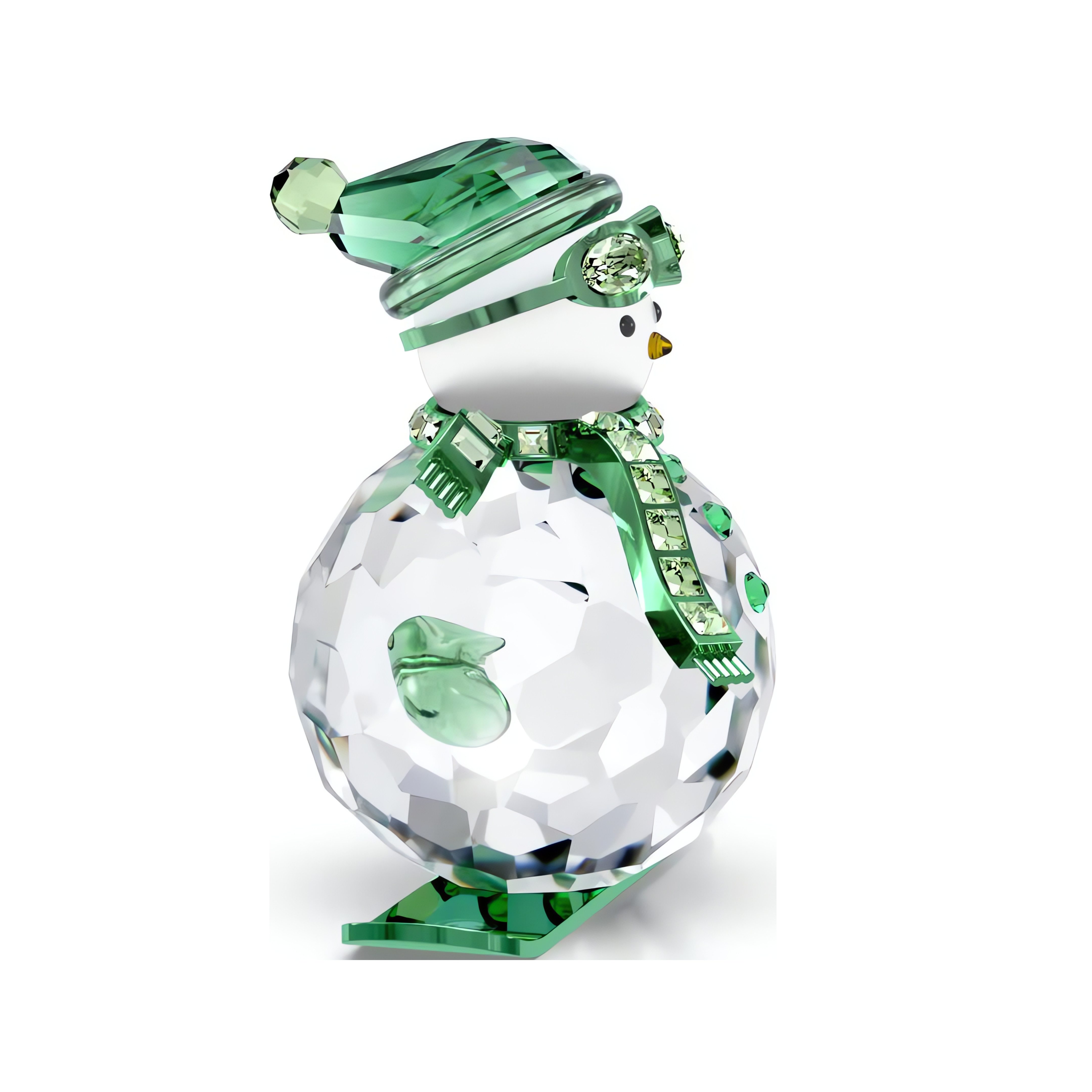 Swarovski Weihnachtsfigur Deko Kristall Sammelfigur Holiday Cheers Dulcis Schneemann (1 St), Swarovski® Kristall