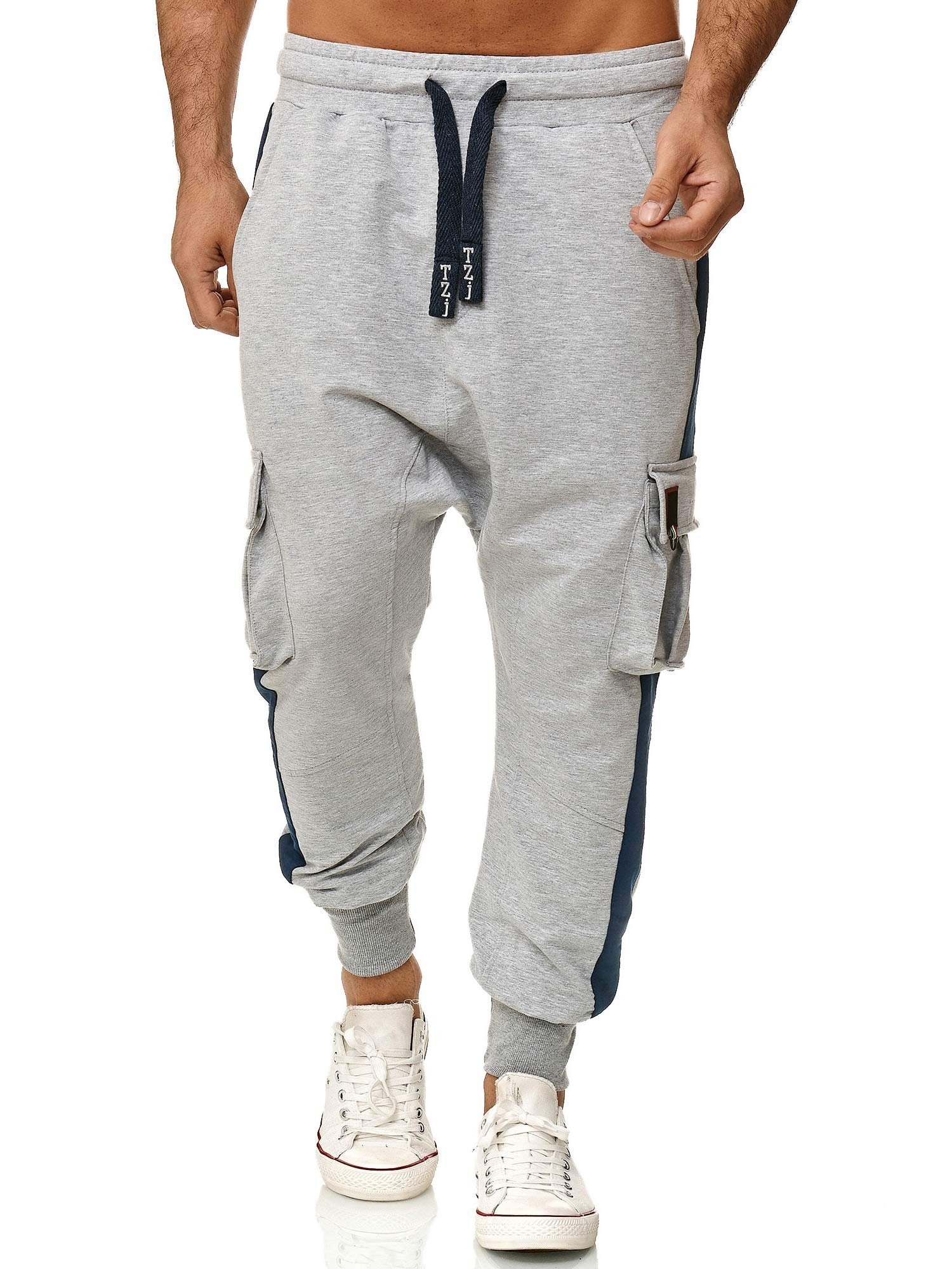Tazzio Jogginghose 19618 Sporthose mit modernen Cargo-Taschen