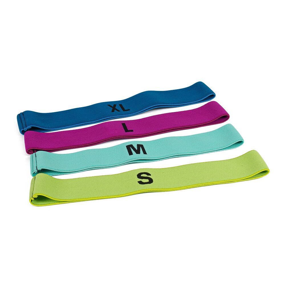Sport-Thieme Stretchband Loop-Bänder-Set Resistance, Trainiert Bauch, Beine, Rücken, Schulter und Arme