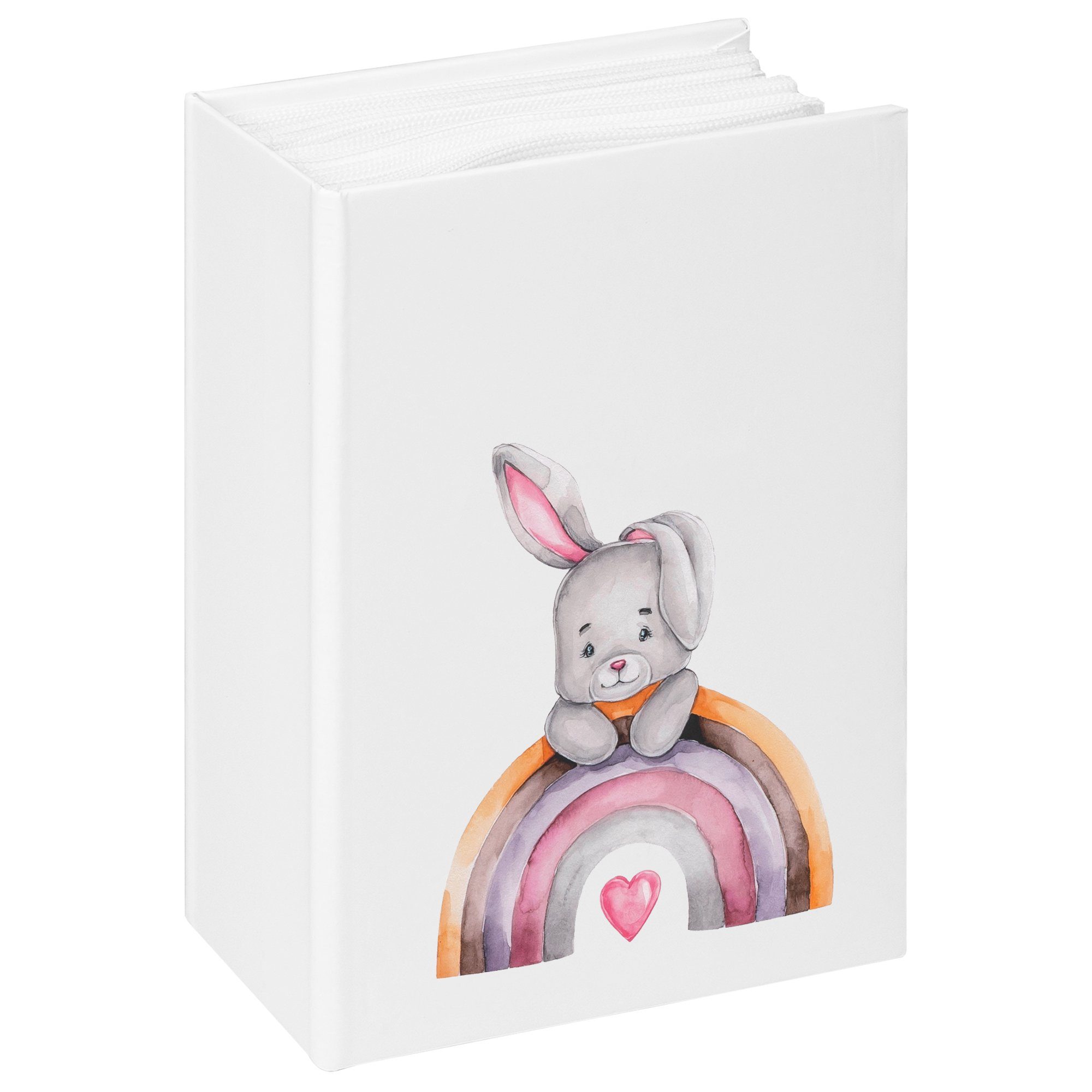 Walther Kidz Alben Minimax mit Buch) Einsteck-Fotoalbum Design Nosey(Hase