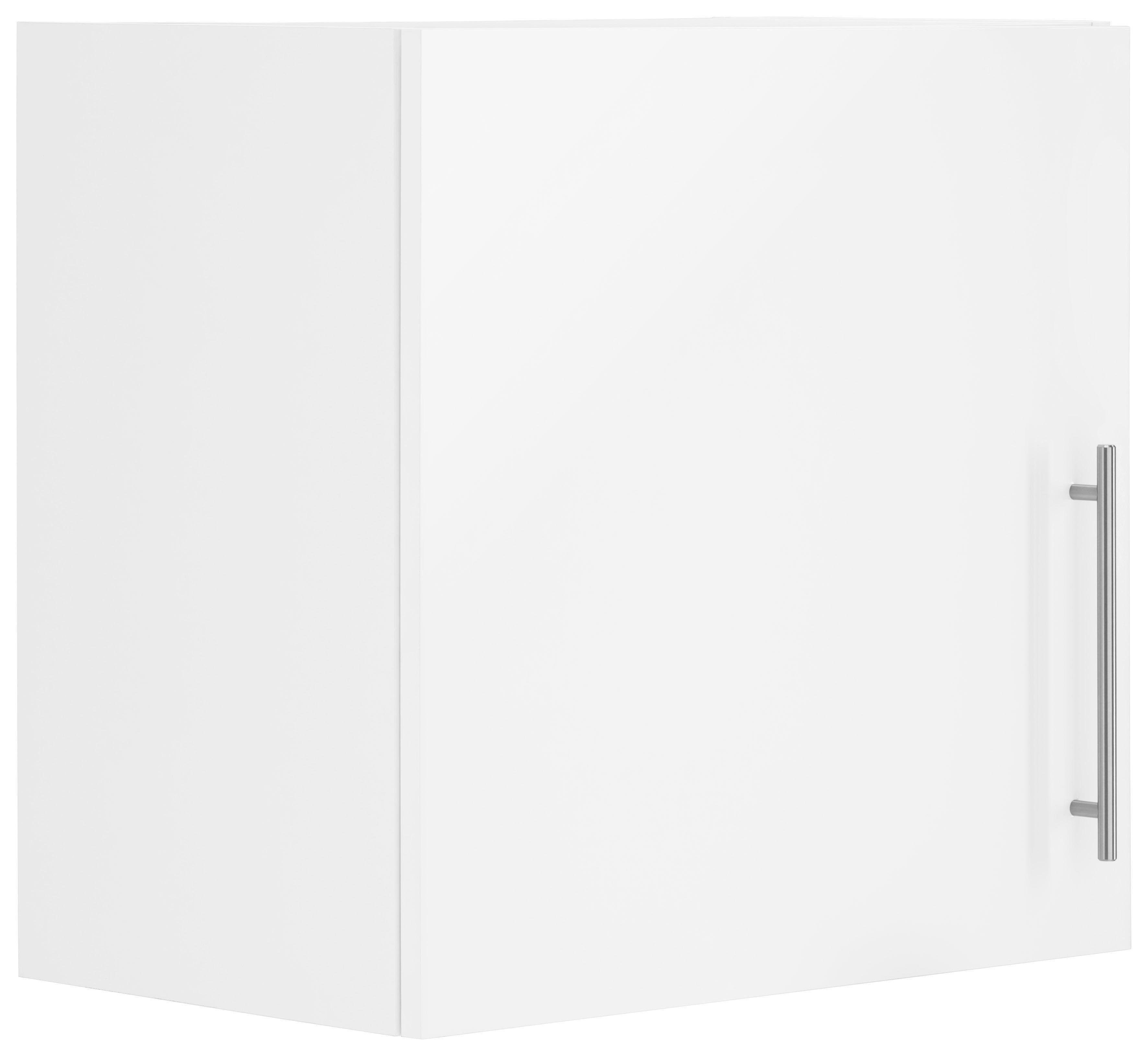 wiho Küchen Hängeschrank Cali 60 cm breit Front: Weiß Glanz, Korpus: weiß | Weiß