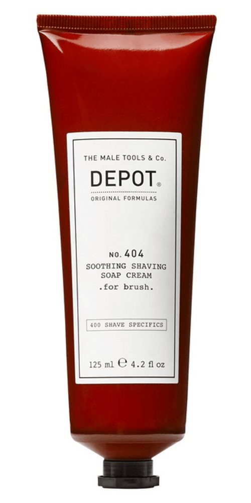 Depot Rasiercreme Depot 404 Soothing Shaving Soap Cream For Brush 125ml