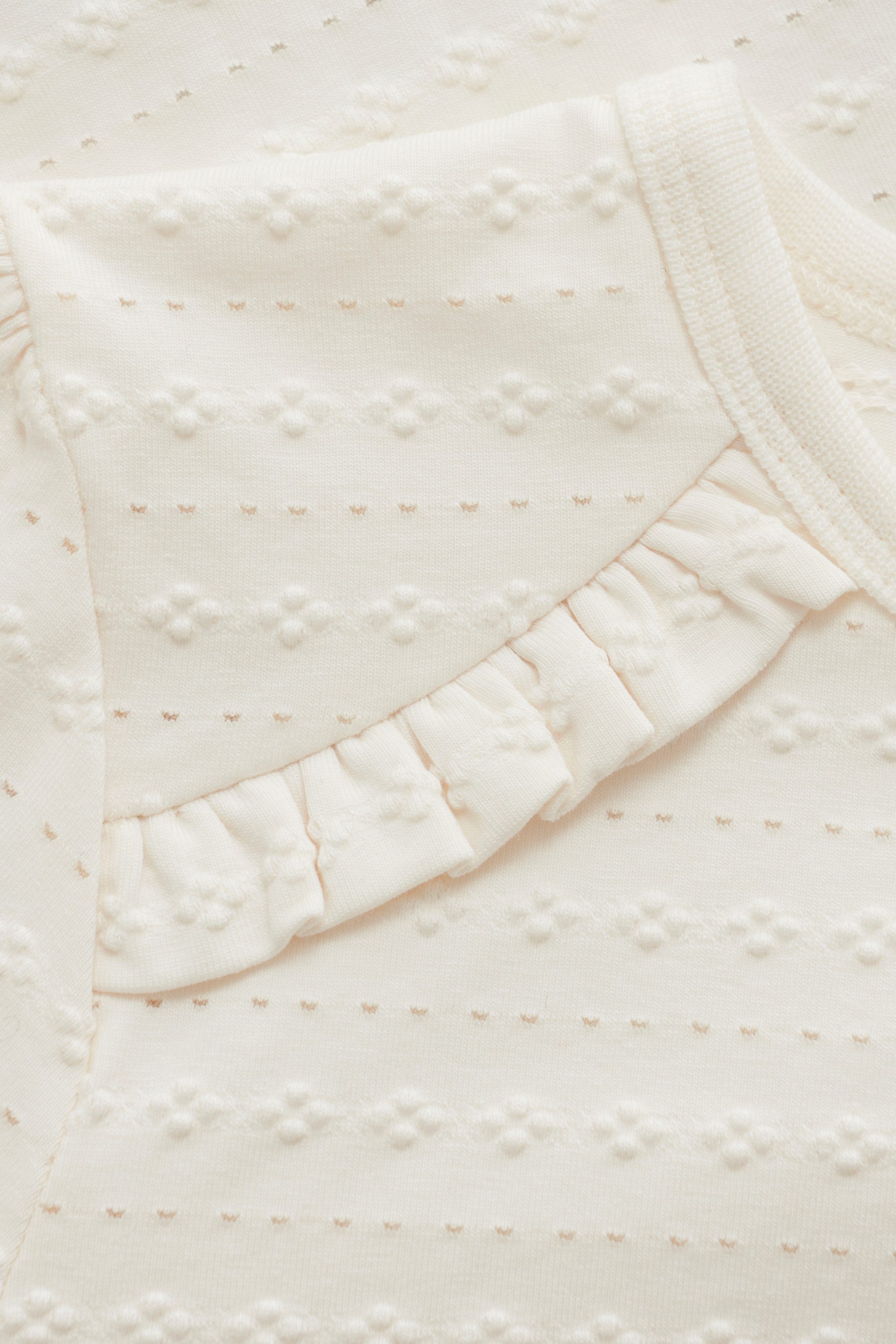 Minymo Longsleeve MIT-shirt LS Jaquard Modisches Longsleeve