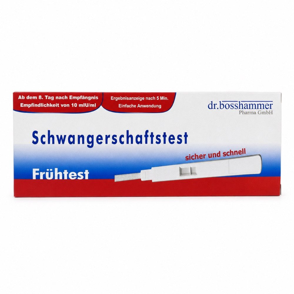 dr.bosshammer Pharma GmbH Schwangerschaftstest SCHWANGERSCHAFTSTEST Frühtest
