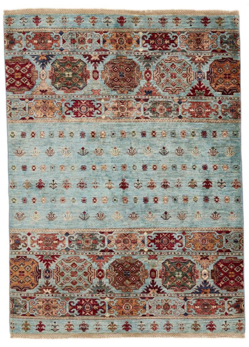 Orientteppich Arijana Shaal 157x214 Handgeknüpfter Orientteppich, Nain Trading, rechteckig, Höhe: 5 mm