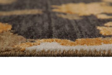 Teppich Manhattan, Esprit, Höhe: 6 mm, hochwertiger Wollteppich, dezenter Glanz, Hoch-Tief-Effekt, Vintage