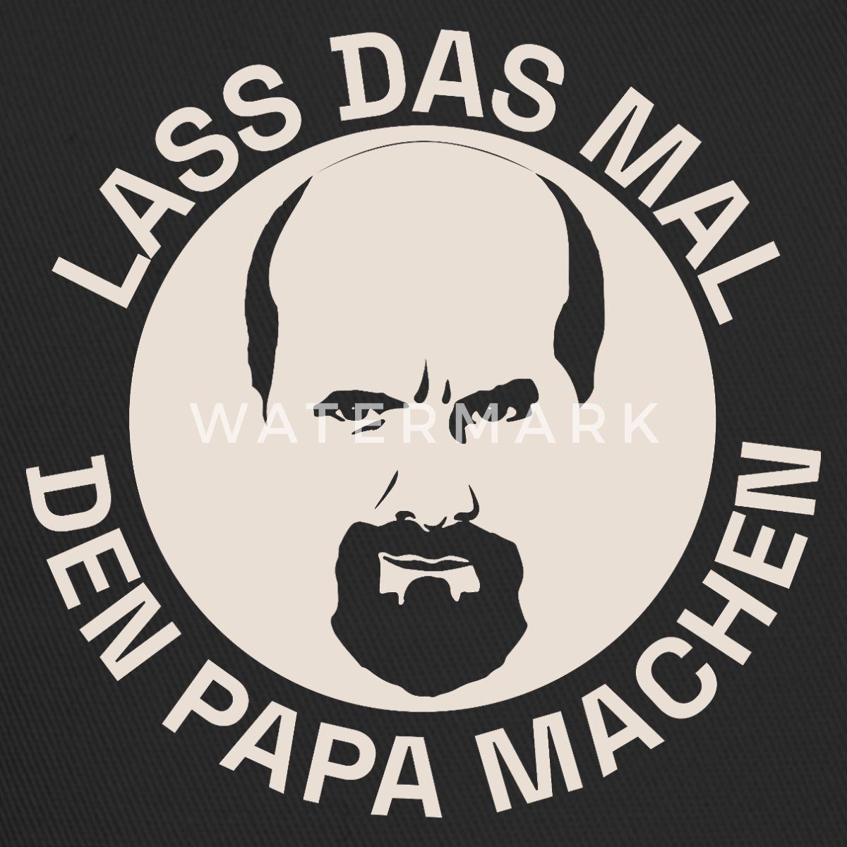 Spreadshirt Trucker Cap Stromberg Lass Das Mal Den Papa Machen Trucker Cap (1-St)