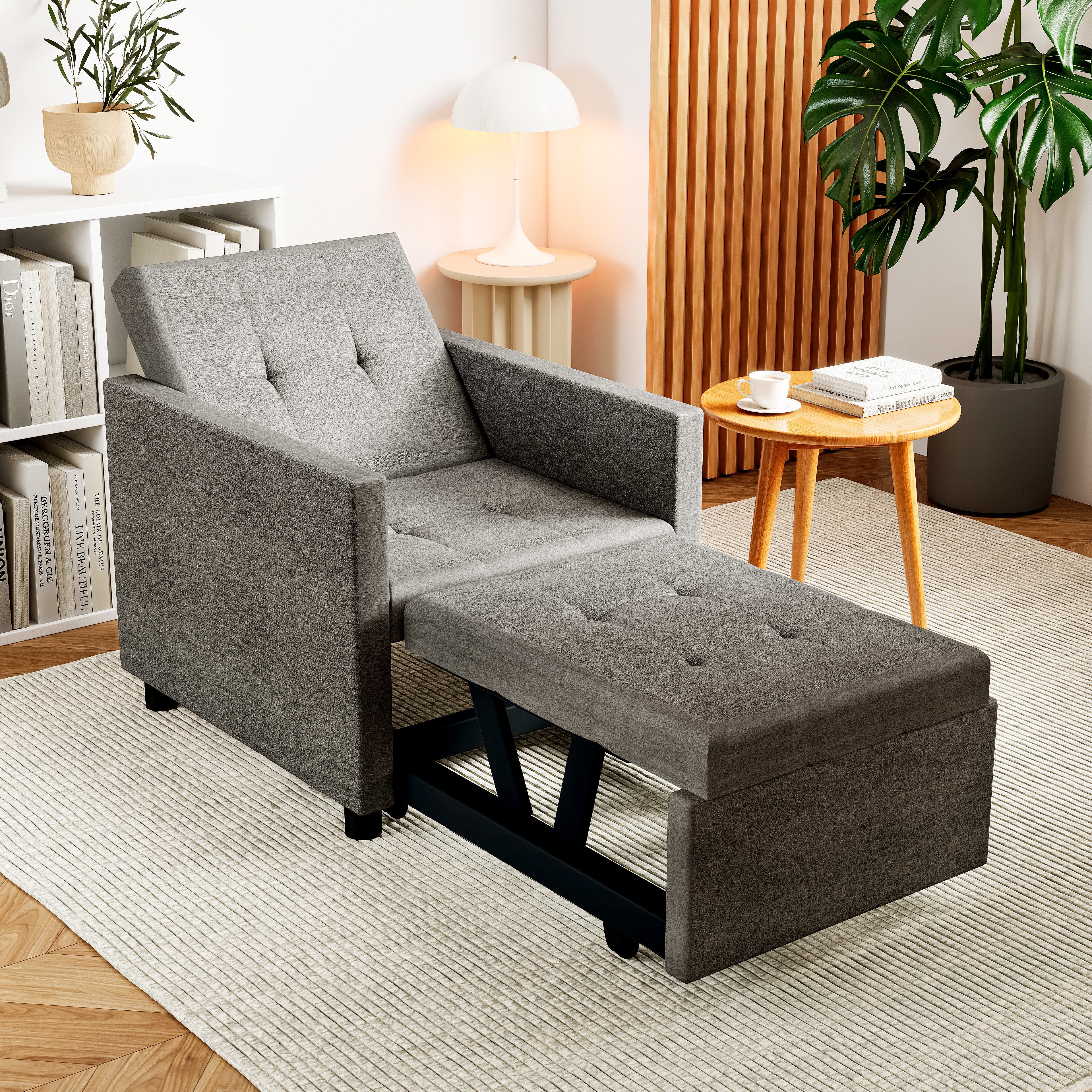 oyajia Schlafsofa Relaxsessel mit Liegefunktion,Sofabett,verstellbar Rücken günstig online kaufen