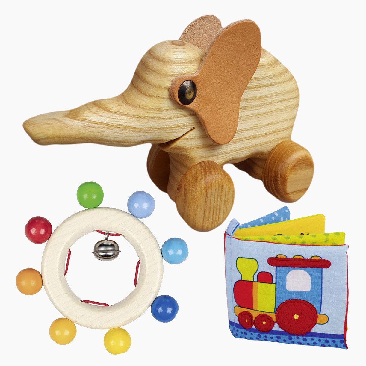 Madera Spielzeuge Greifspielzeug Spielzeugset No.1 für Babys 3er Set (sparset, 3-tlg., geschenkset), sorgt für jede Menge Spielspaß