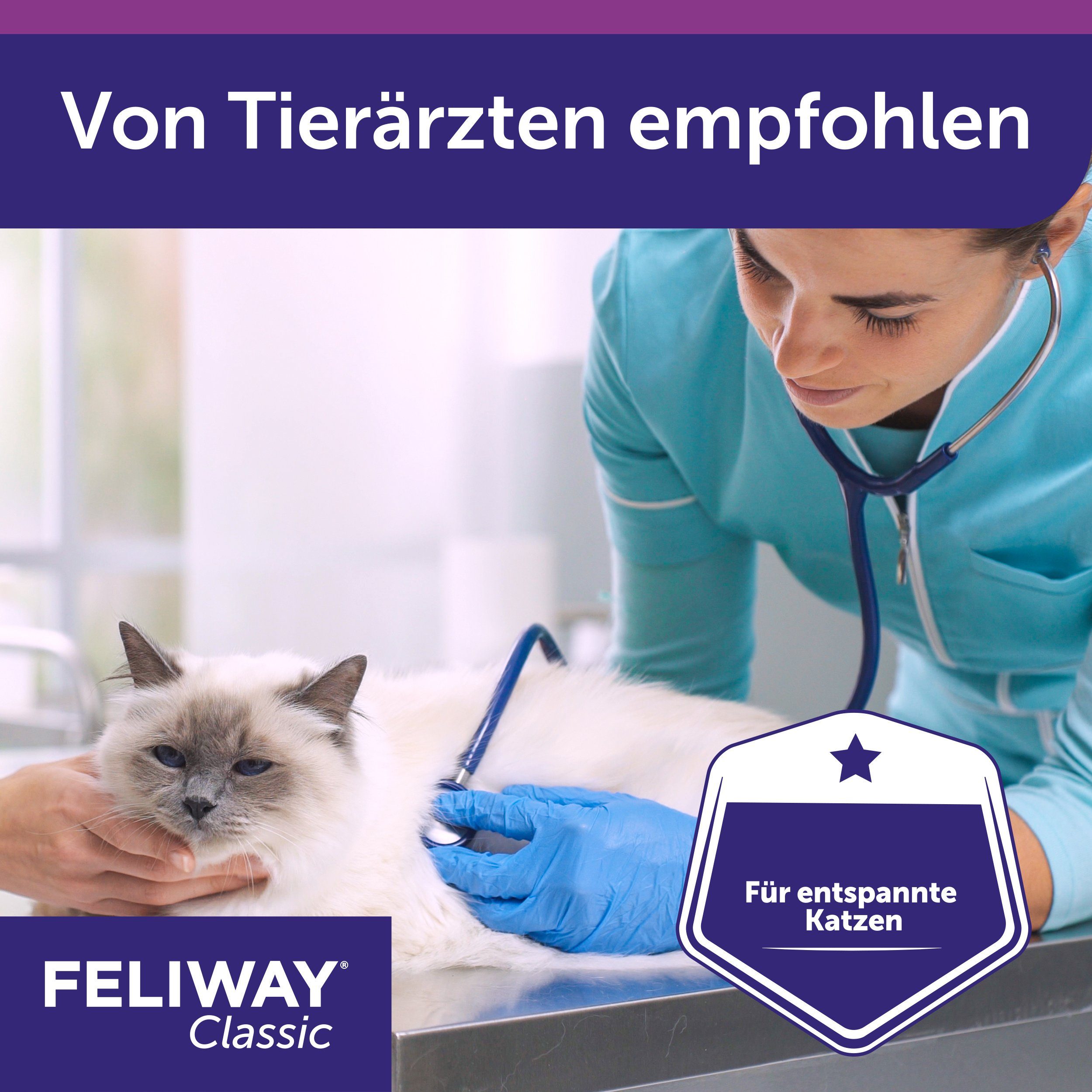 Feliway Katzenstreu FELIWAY® Classic Spray 20ml – entspannte Katzen zuhause und unterwegs