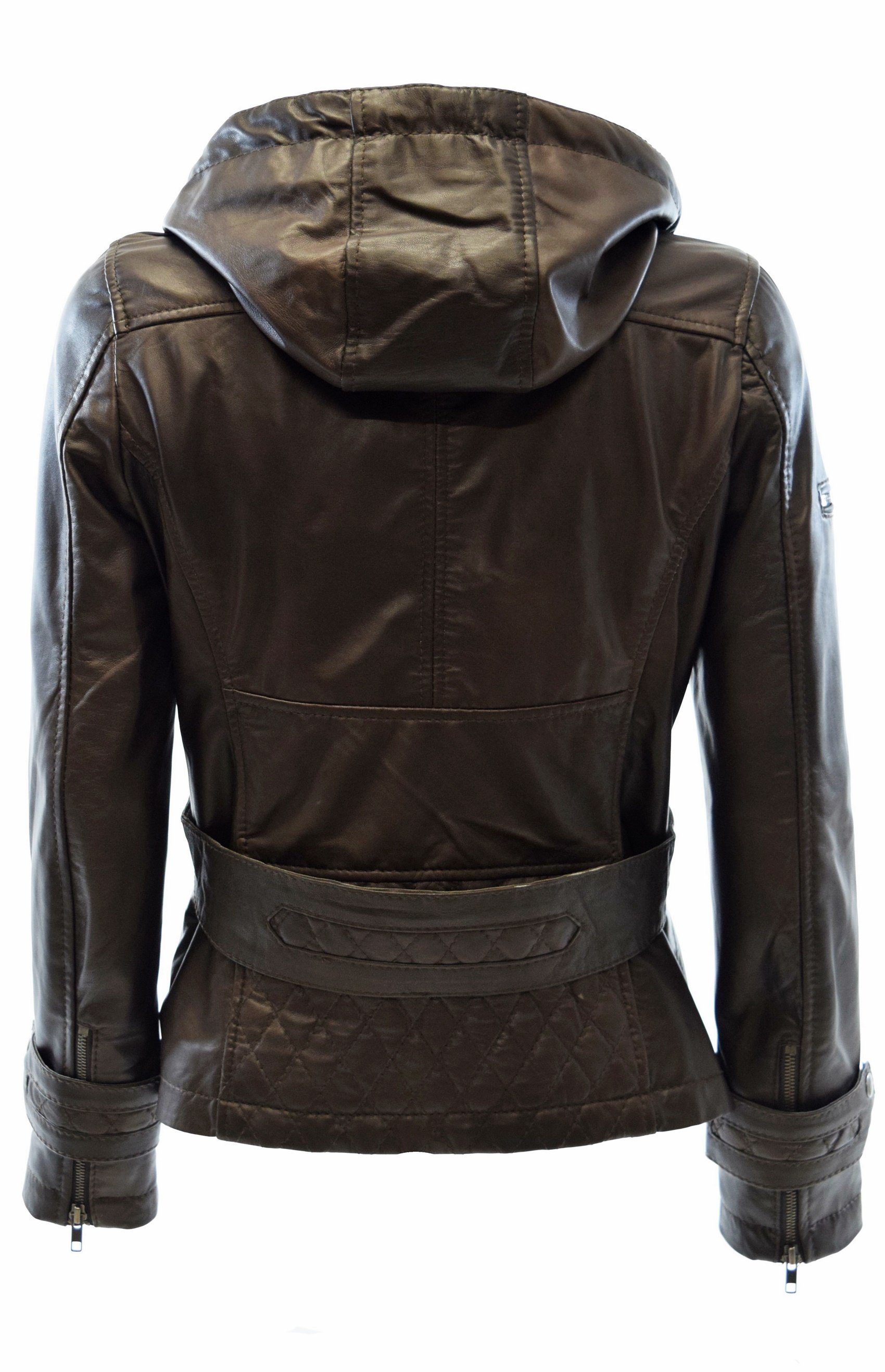 Zimmert Leather Lederjacke Dana (1-St) weiches Leder