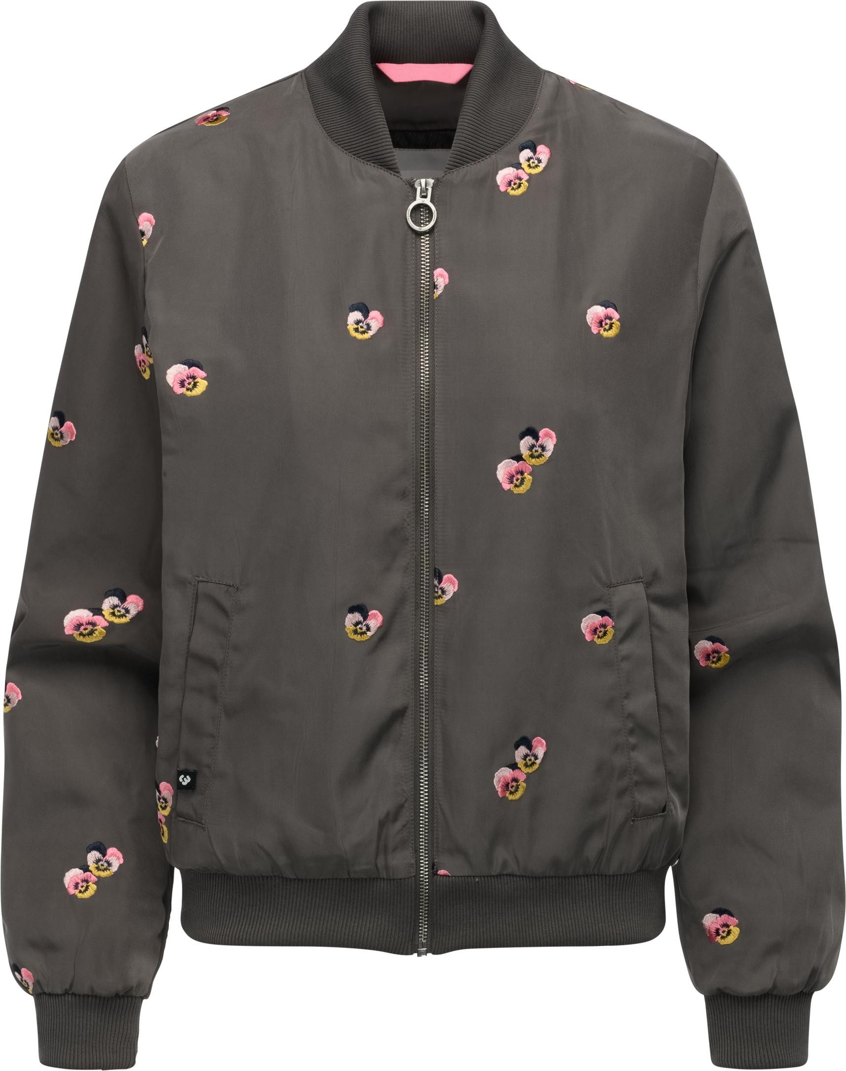 Ragwear Outdoorjacke Lunara YOUMODO Leichte Übergangsjacke mit Bomberkragen