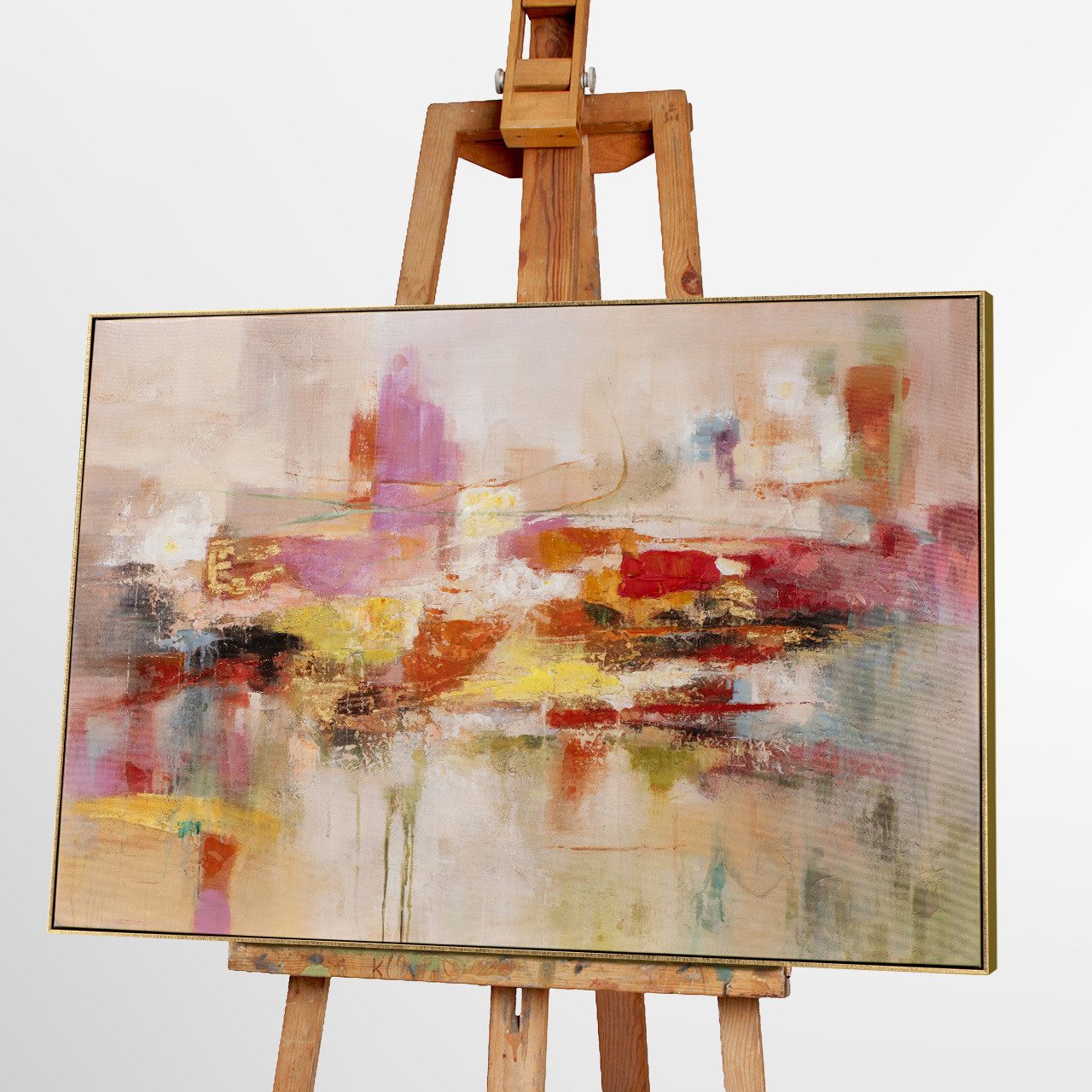 ArtUniverse Gemälde Light Impulses 80 x 120 cm, Abstrakt