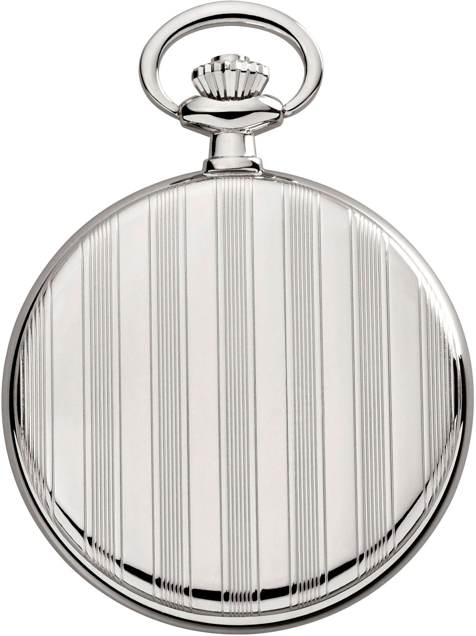 Regent Taschenuhr P718-19437740, (Set, 2-tlg., mit dazu passender Kette), Herrenuhr, Handaufzug, Acrylglas, Geschenkidee
