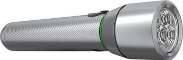 Energizer LED Taschenlampe Vision HD Metall wiederaufladbar 1200 Lumen, mit Digital Fokus und zweiseitigem USB-Ladekabel