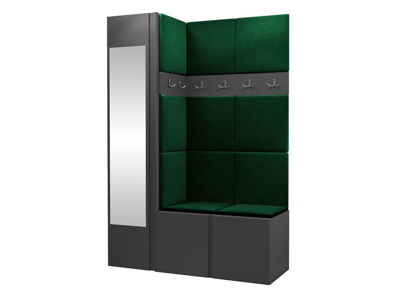 MIRJAN24 Garderoben-Set Orion X, (Komplett-Set, Schuhschrank, günstig online kaufen