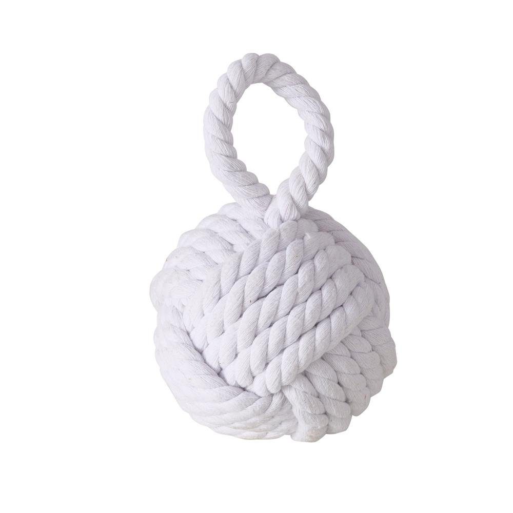 BOLTZE Türstopper Knoto, aus Jute, Weiß, 23 x 15 cm günstig online kaufen