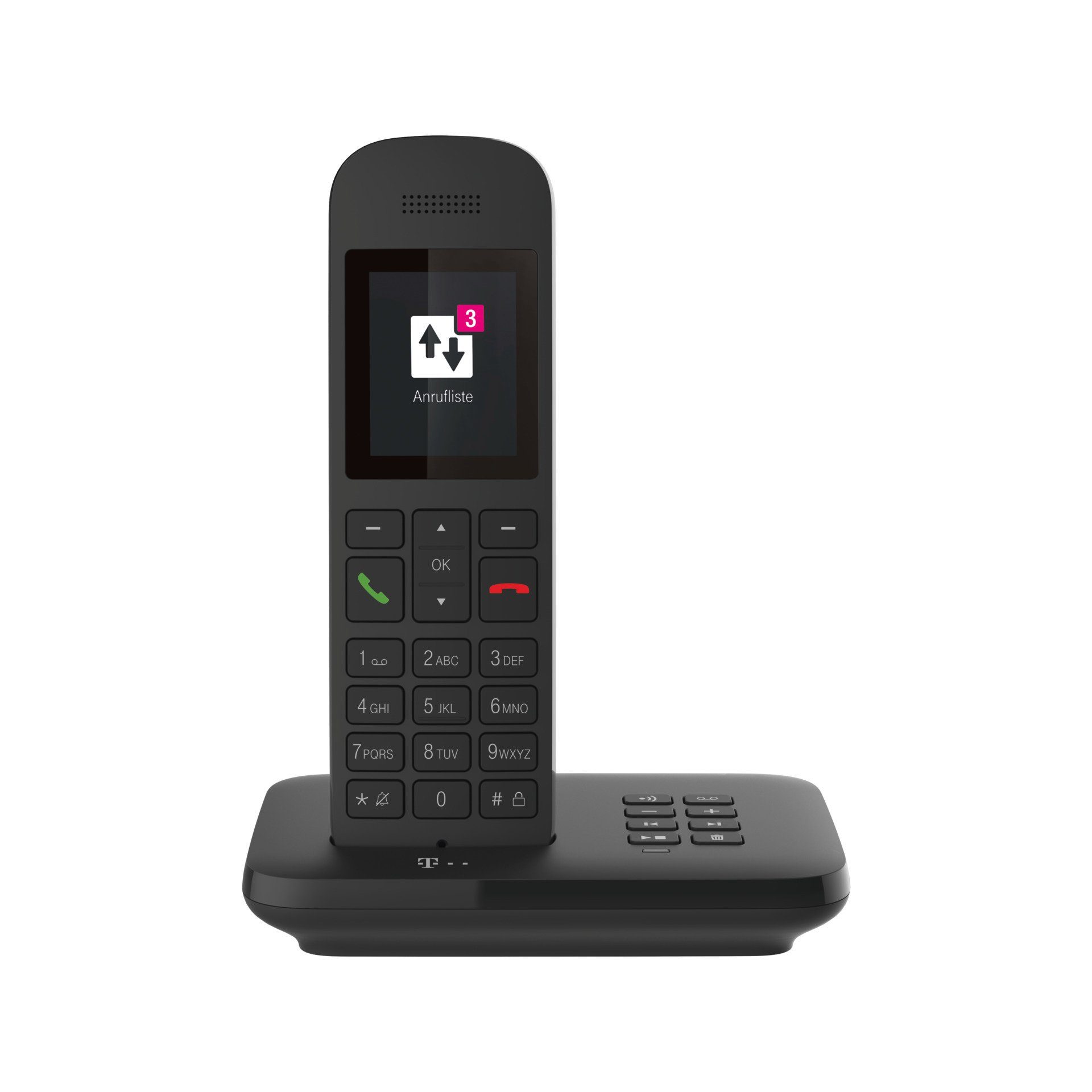 Telekom Sinus 12 DECT-Telefon schwarz Schnurloses A