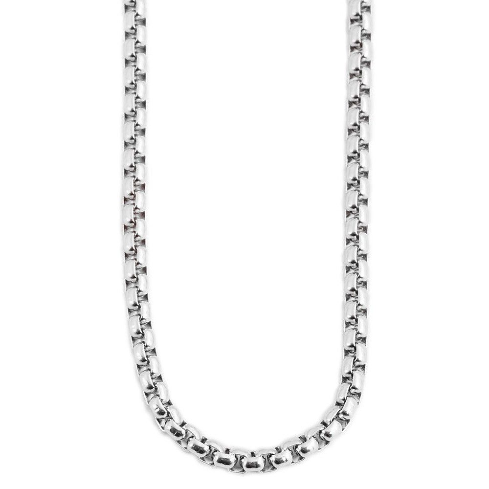 Adelia´s Gliederkette Halskette – Venezianerkette aus Edelstahl 50 cm, Ideal als Geschenk für besondere Anlässe