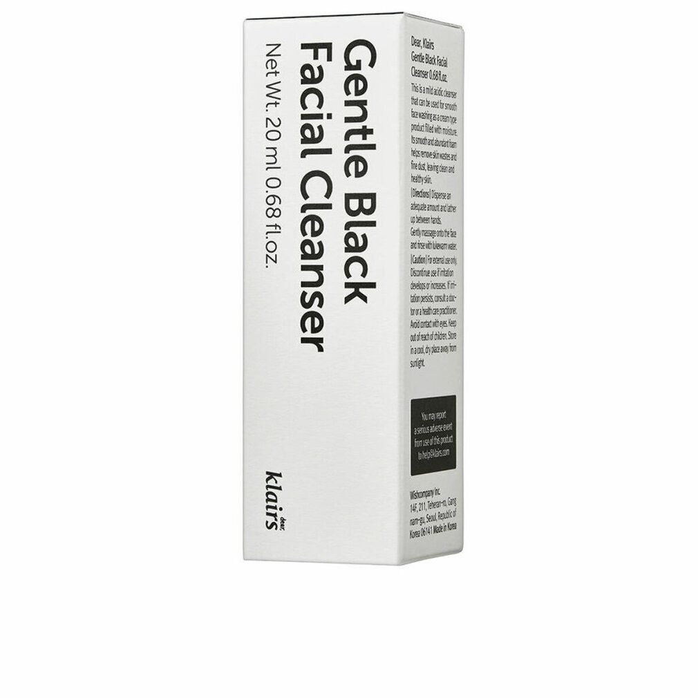 Dear Klairs Gesichts-Reinigungsschaum Lieber, Gentle Black Gesichtsreiniger 20 ml