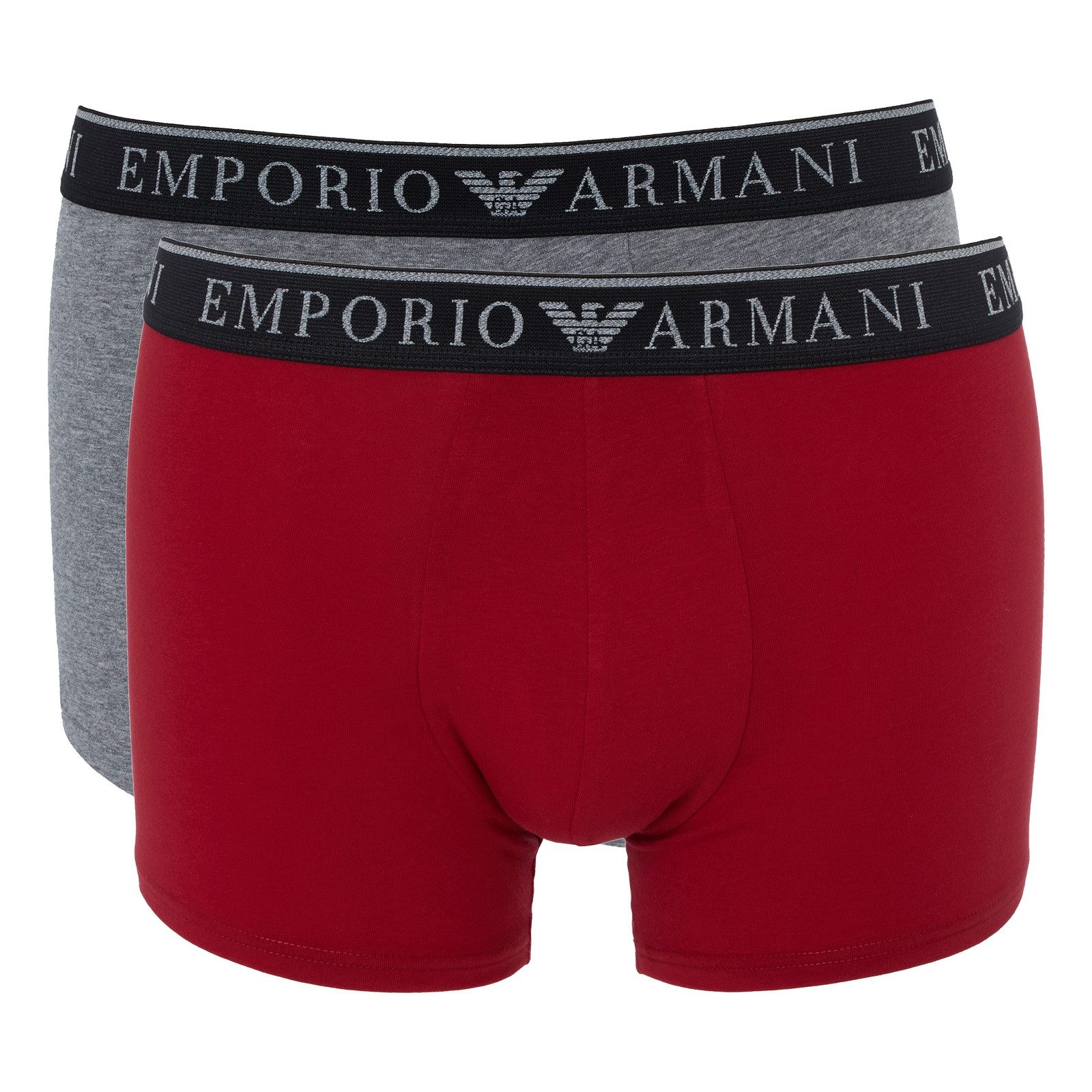 Emporio Armani Trunk 2er Pack Trunk (2-St., 2 Stück) mit elastischem Logo-Bund