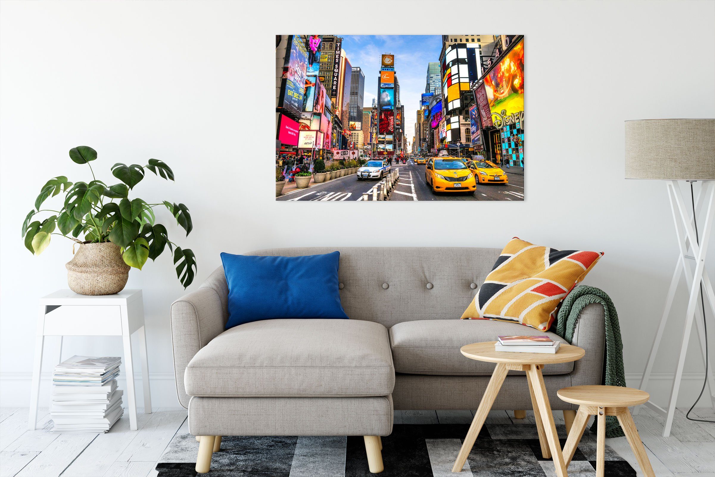 Pixxprint Leinwandbild Times Square in new günstig online kaufen