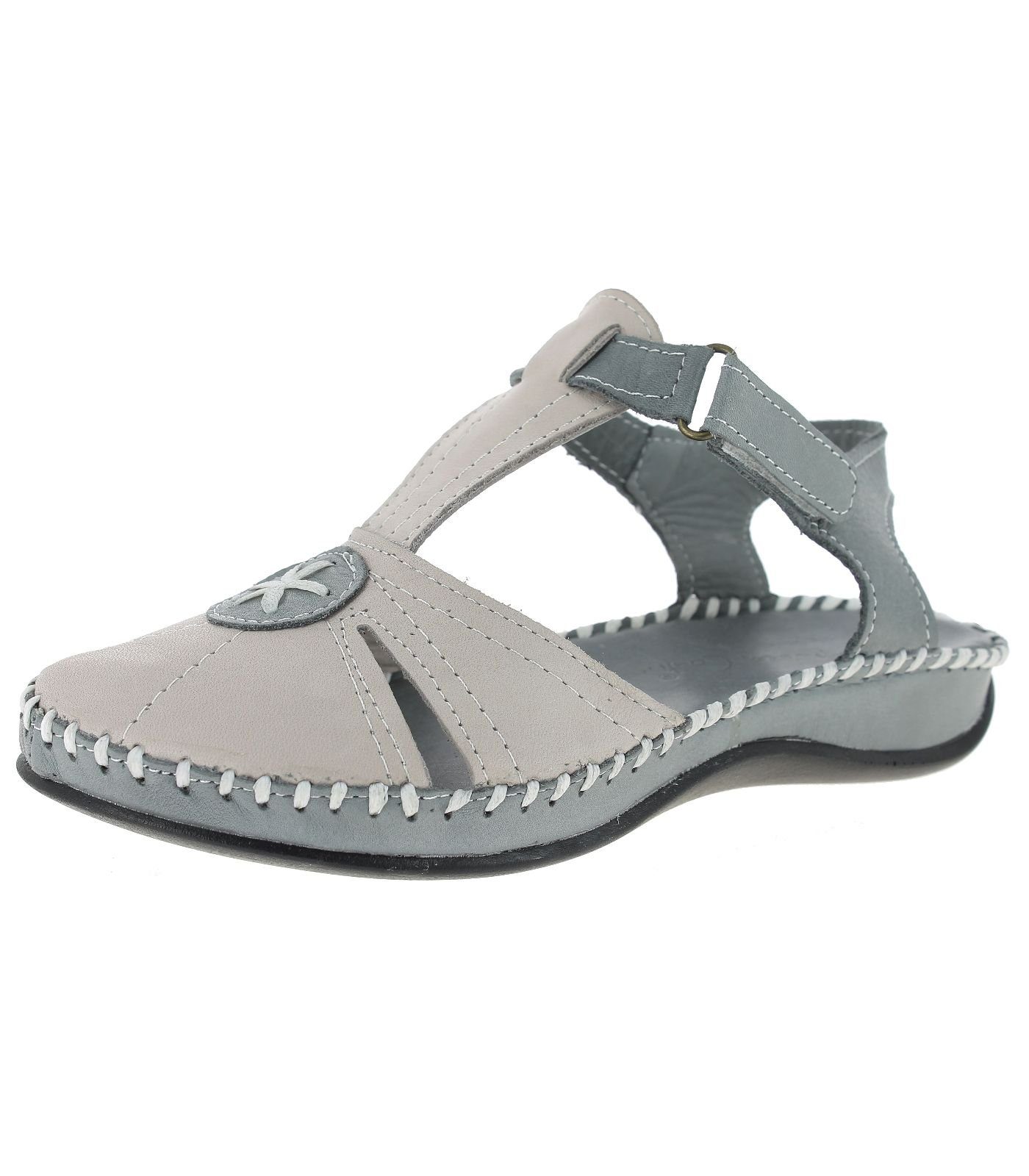 Andrea Conti Leder-Sandalen in Koralle günstig kaufen