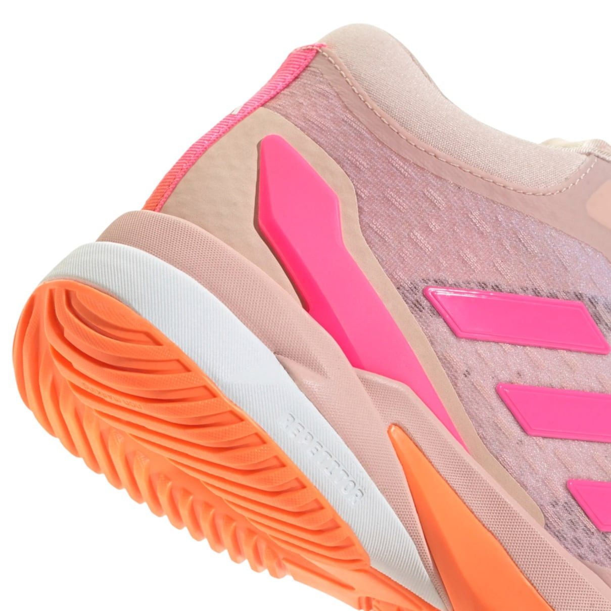 adidas Performance Hallen-Indoorschuhe CrazyFlight 6 Mid rosa/pink/orange Damen Badmintonschuh