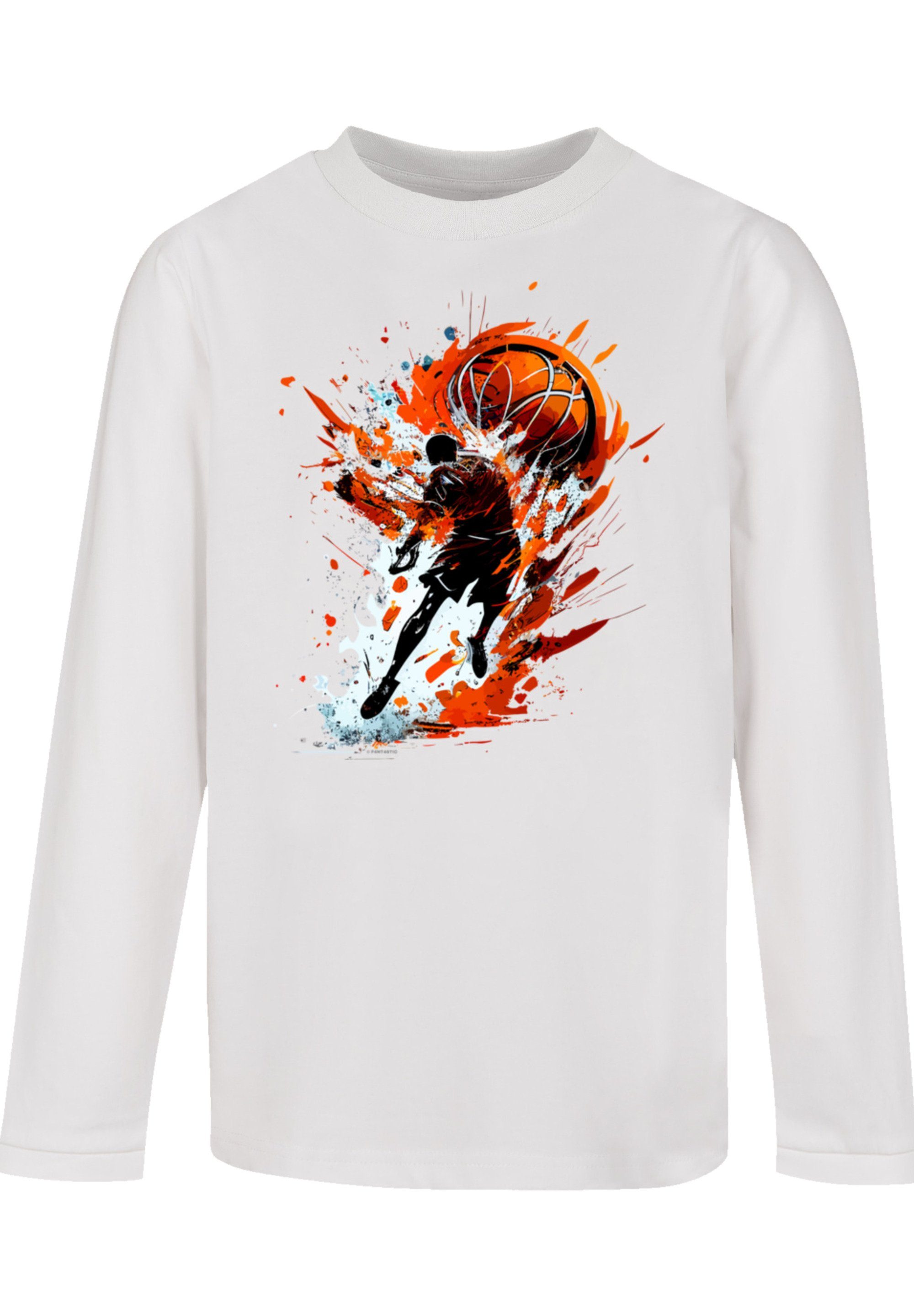 F4NT4STIC Print weiß Spieler T-Shirt Basketball