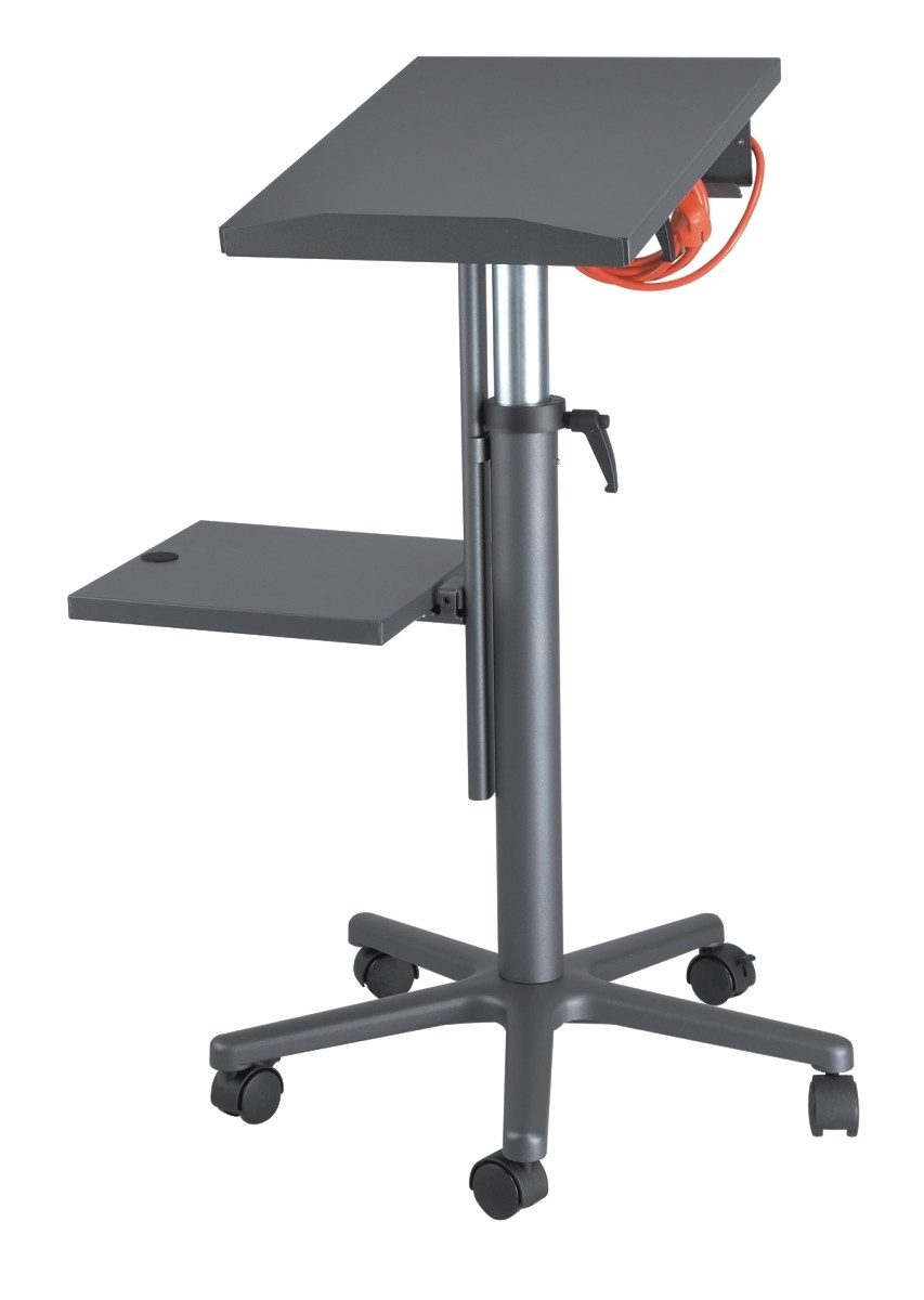 MAUL Beamertisch Beamertisch melaminharzbeschichtet HxBxT 75-120x35x50cm Tragkraft ca.