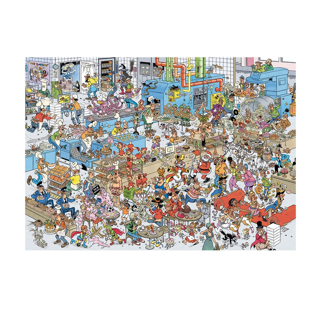 Jan van Haasteren Puzzle Jan van Haasteren Die Bäckerei 2000 Teile Puzzle, günstig online kaufen