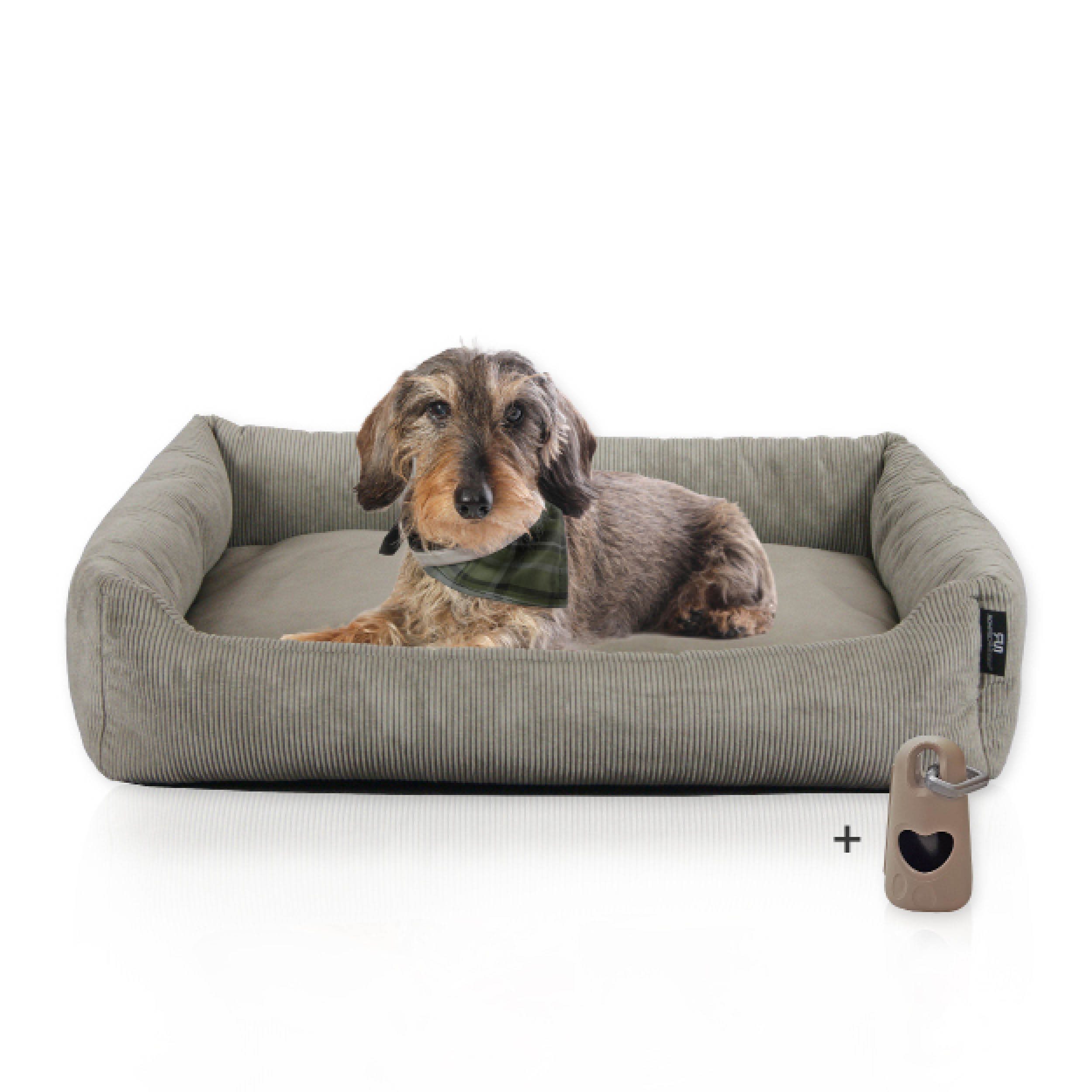 Rohrschneider Tierbett Hundebett Hundekorb Cordstoff, inkl. günstig online kaufen