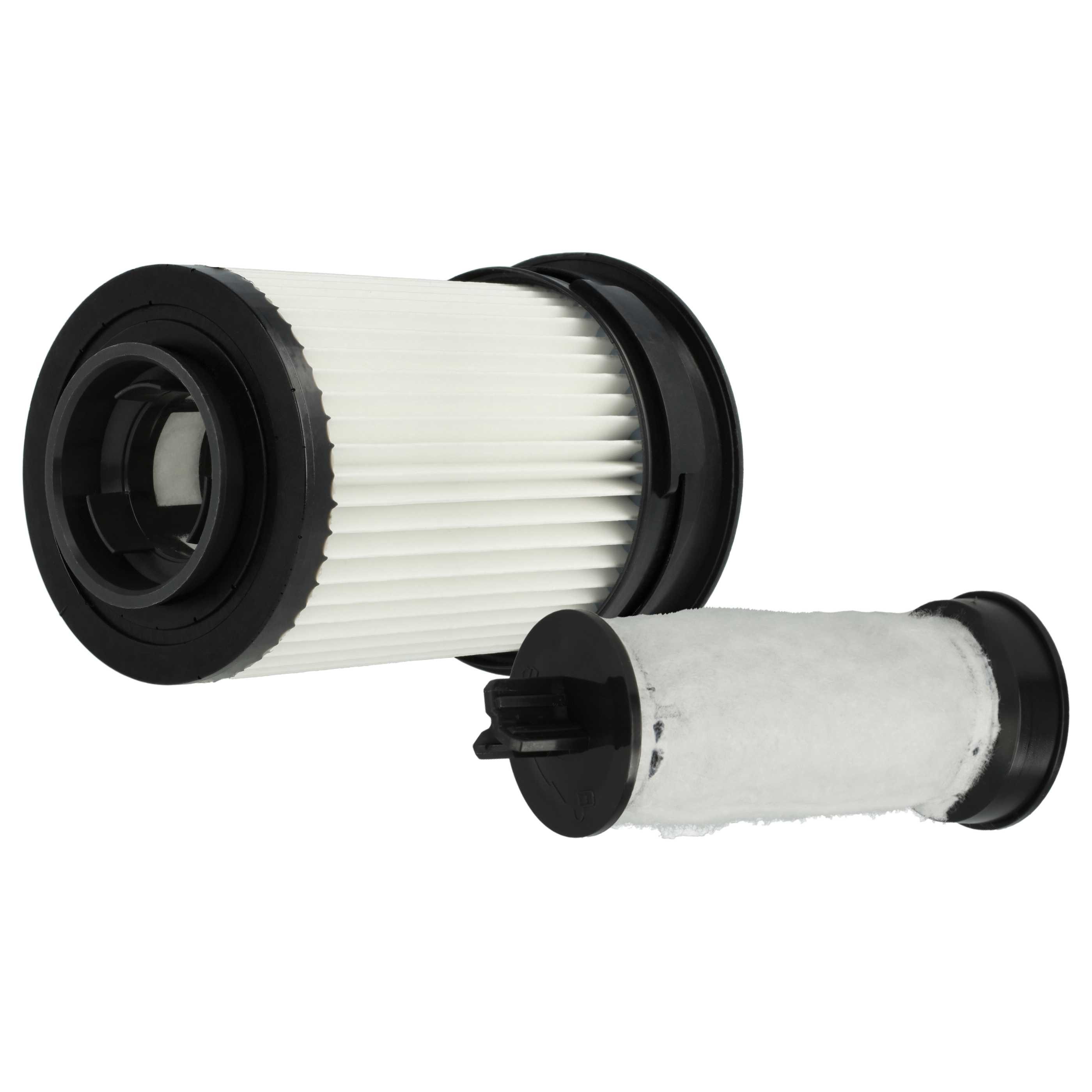 vhbw Patronenfilter Ersatz für Miele 11385020, 4002516262756, 41996704EU1, HX-FSF für Stau, für Staubsauger, (1-St), Zuverlässiger Faltenfilter für Ihren Staubsauger, Idealer
