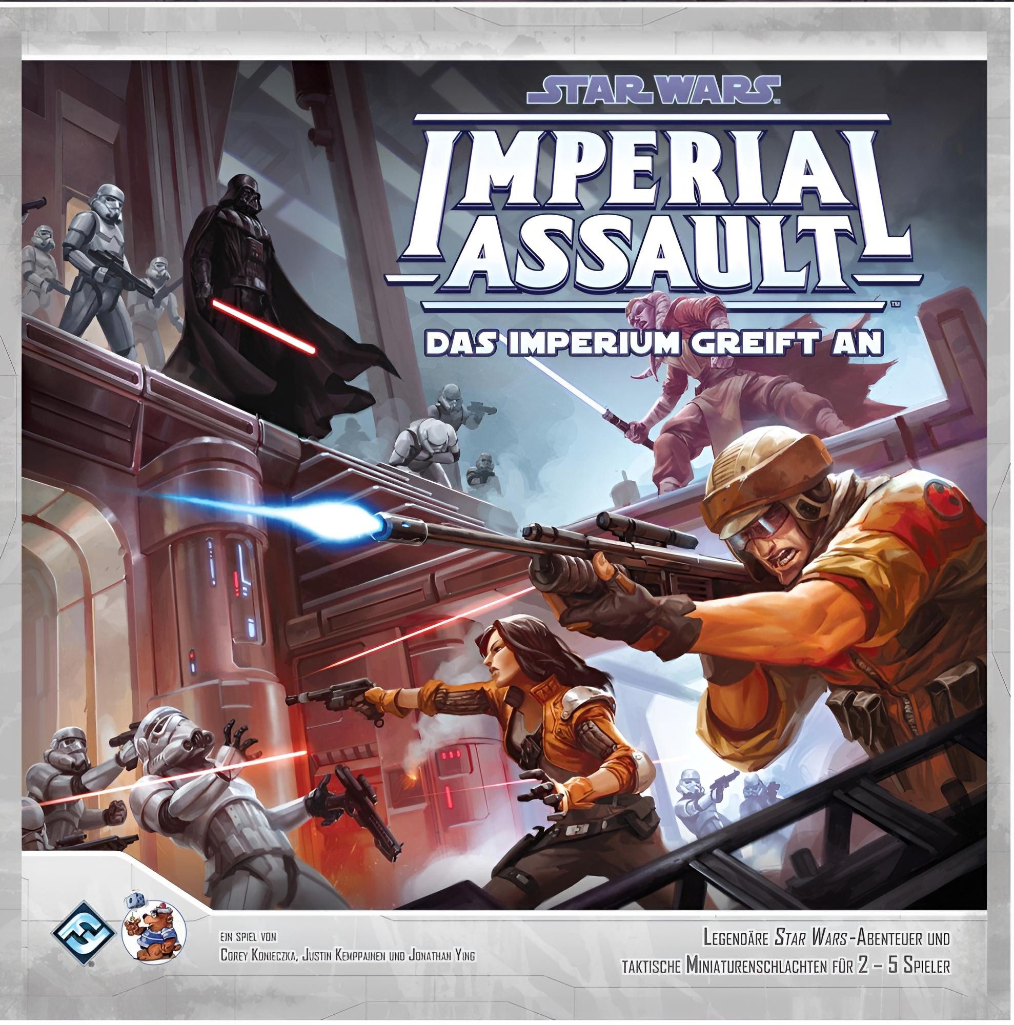 Asmodee Spiel Star Wars: Imperial Assault - Das Imperium greift an deutsch