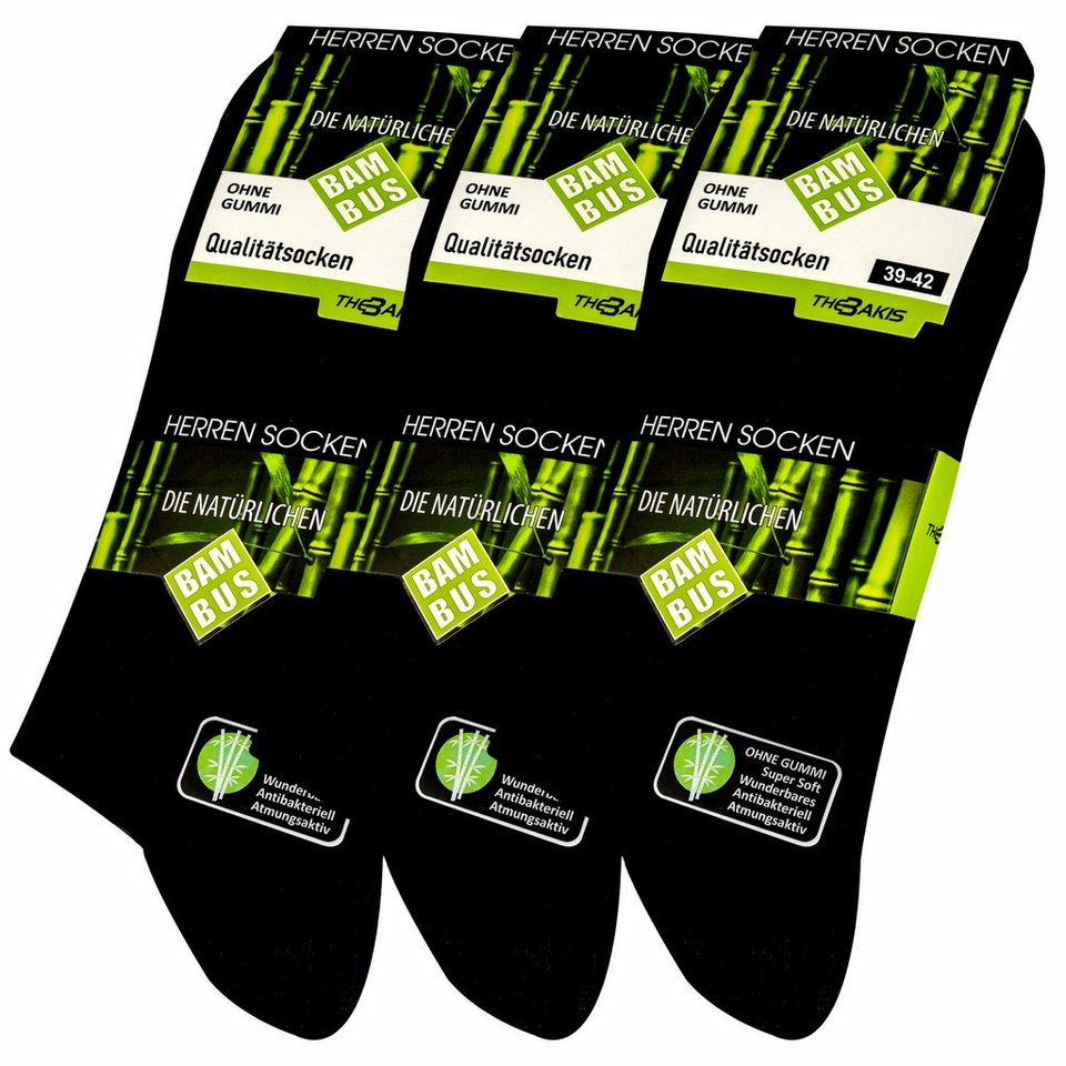 TEXEMP Gesundheitssocken 3 oder 6 Paar Diabetiker Socken ohne Gummi Damen  Herren Socken ohne Naht Mehrfarbig Gesundheitssocken (Packung, 3-Paar, 3  oder 6 Paar)