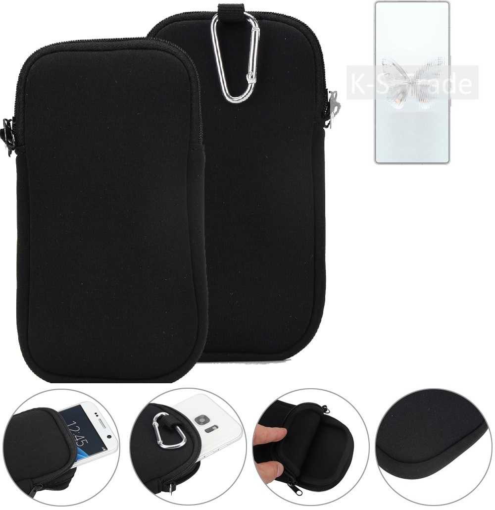 K-S-Trade Handyhülle für REDMAGIC 10 Pro, Neopren-Hülle Handyhülle Schutzhülle Neoprenhülle Sleeve