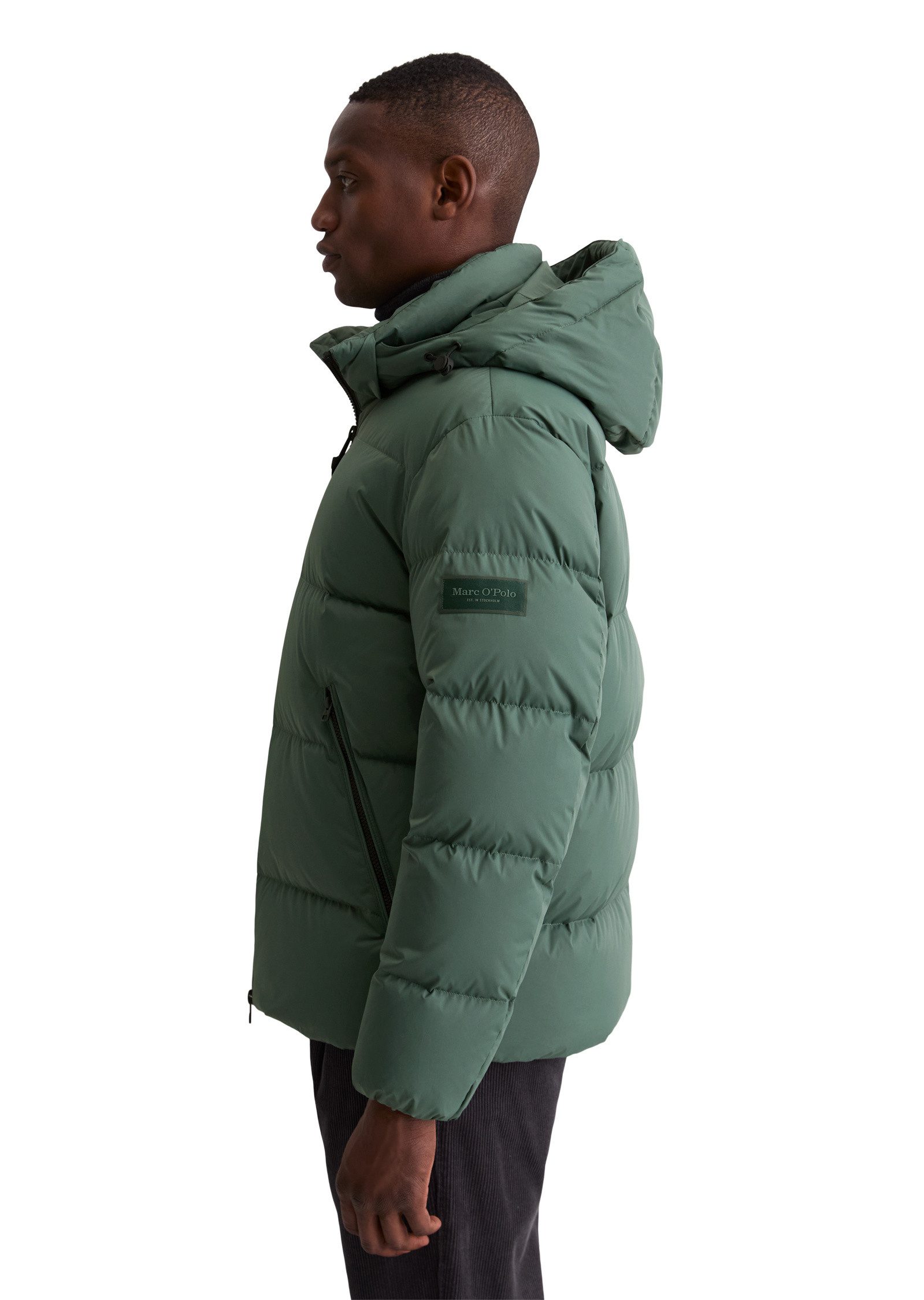 Marc O'Polo Outdoorjacke mit abnehmbarer Kapuze